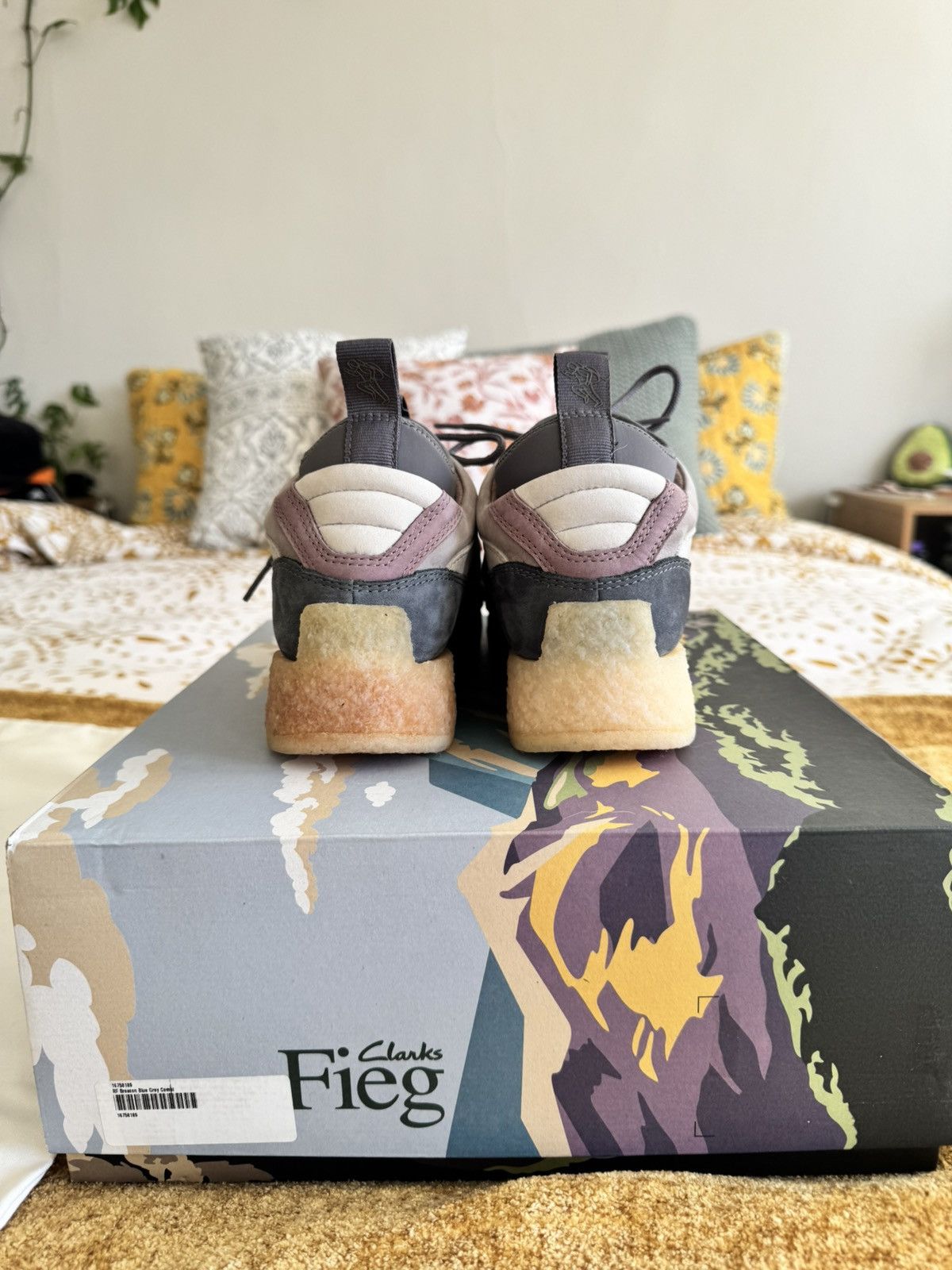Clarks × Kith DEADSTOCK! Ronnie Fieg for Clarks Breacon - Purple Grey Size US 7.5 / EU 40-41 - 5 Thumbnail