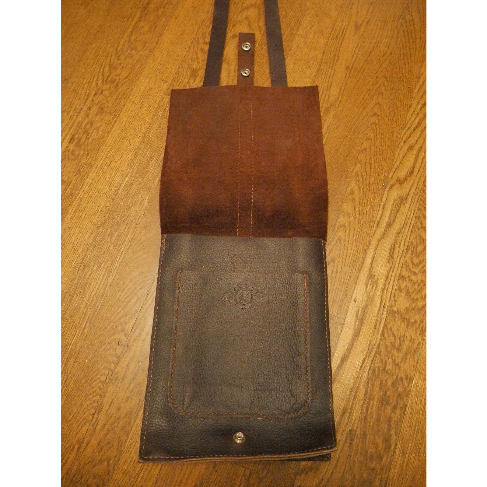 Vintage Vintage Stickman Leather Crossbody Bag USA BUFFALO NICKEL Size ONE SIZE - 8 Thumbnail