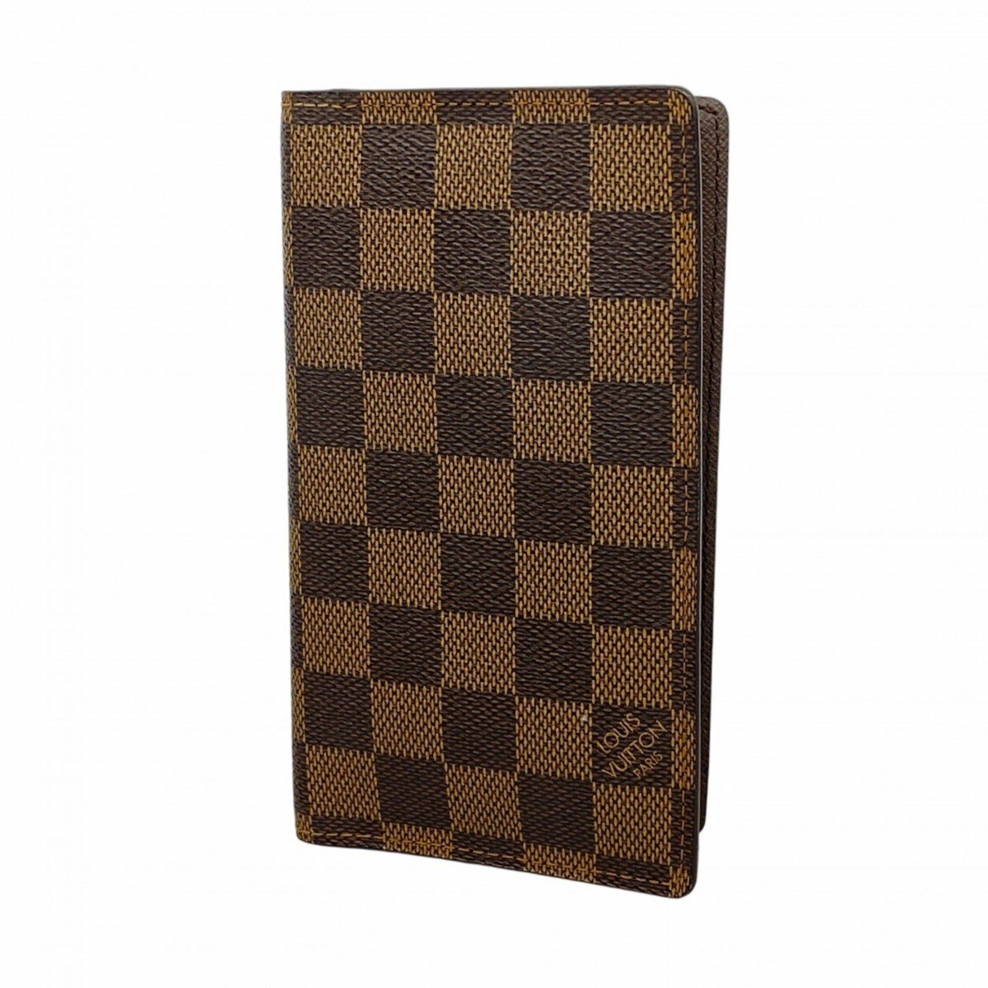 Louis Vuitton Diary Cover Damier Agenda Poche R20703 Ebene Men's
