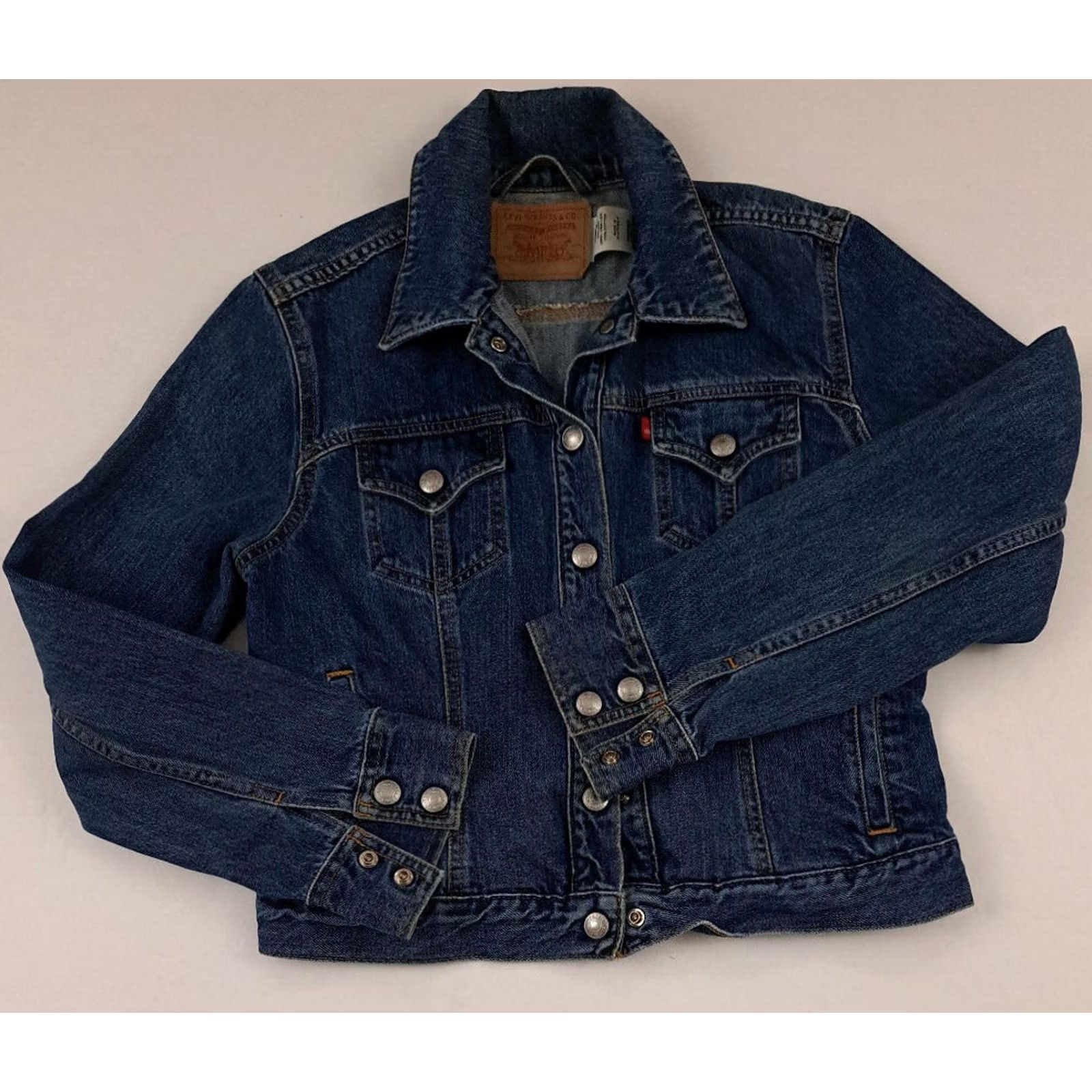 Levi's Medium Jacket Womens Blue Pre Owned Levi Miss Woman Jeans Weekend size Size 32" / US 10 / IT 46 - 3 Thumbnail