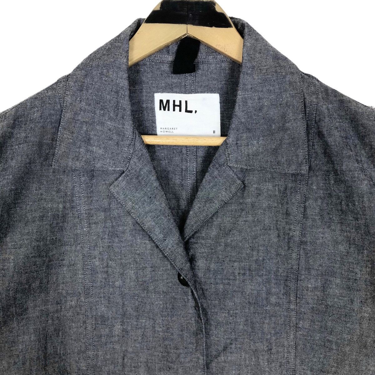 Designer × Margaret Howell Vintage Margaret Howell MHL Single Breasted Cotton Car Coat Size XS / US 0-2 / IT 36-38 - 4 Thumbnail