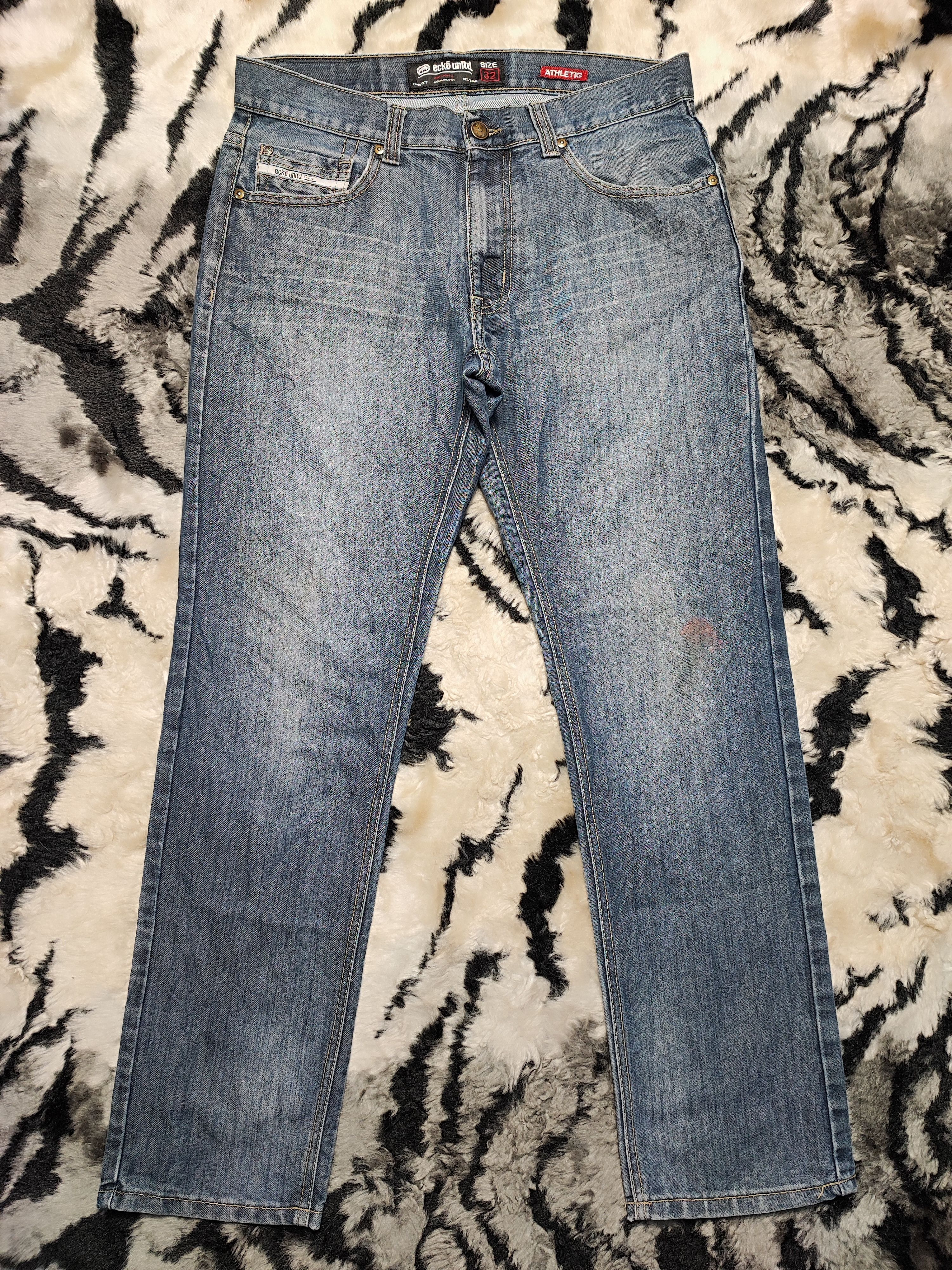 Ecko Unltd. × Jean × Vintage Ecko Unltd Grunge Jeans Size US 33 - 2 Thumbnail