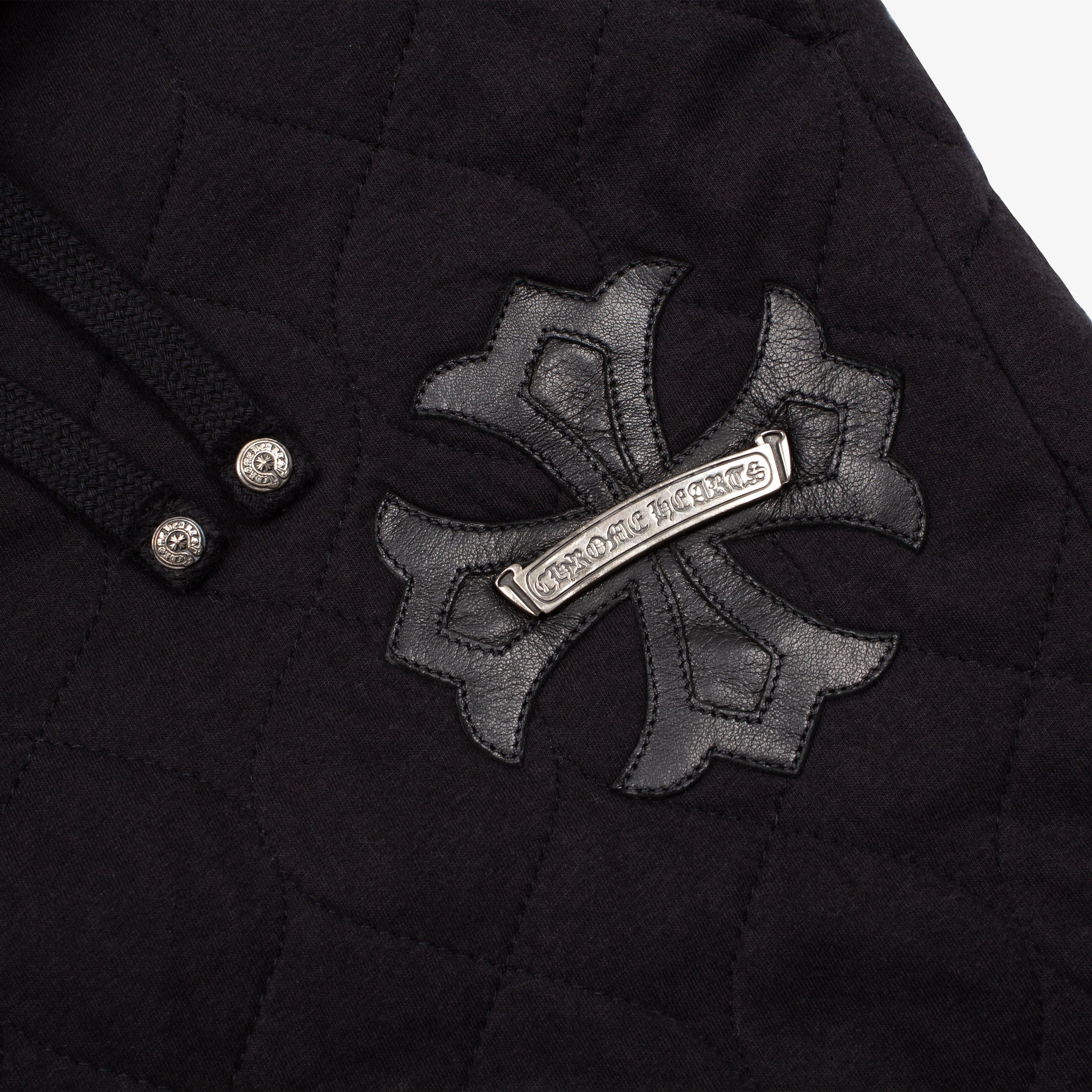 Chrome Hearts CHROME HEARTS QUILTED LEATHER PATCH SWEATPANT Size US 34 / EU 50 - 4 Thumbnail