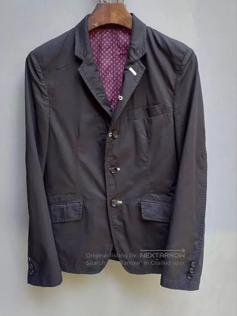 Comme des Garcons Comme des Garcons Blazer, Pink Polka Dot Lining Size US XS / EU 42 / 0 - 6 Thumbnail