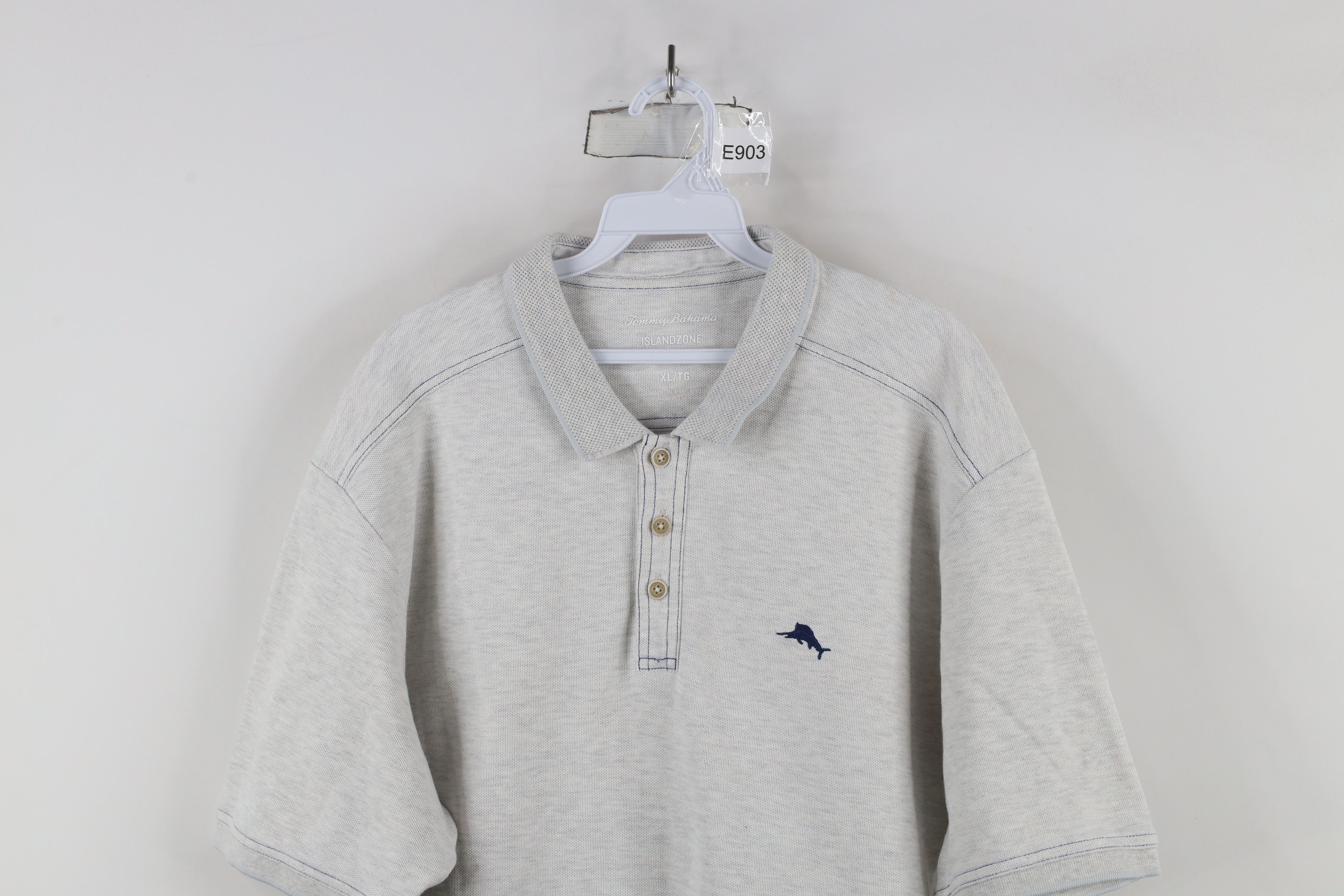 Tommy Bahama Supima Cotton Knit Marlin Logo Golf Polo Shirt