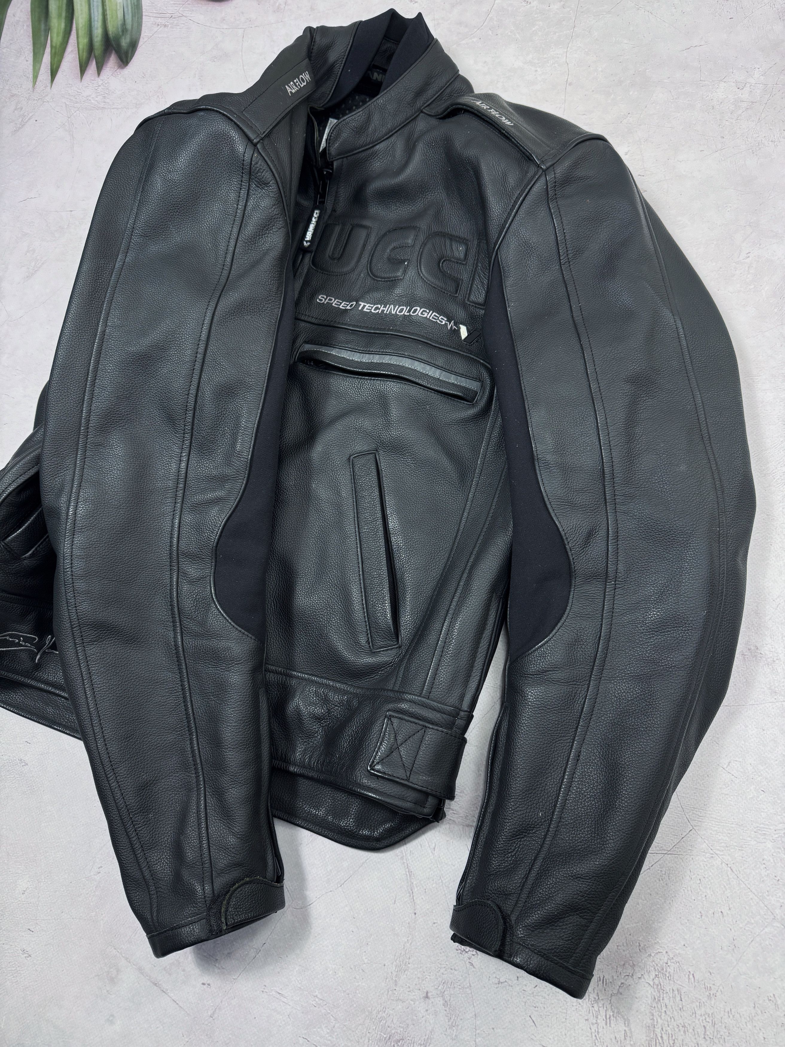 Other Vanucci Moto Leather Jacket with Protection Size US L / EU 52-54 / 3 - 13 Thumbnail