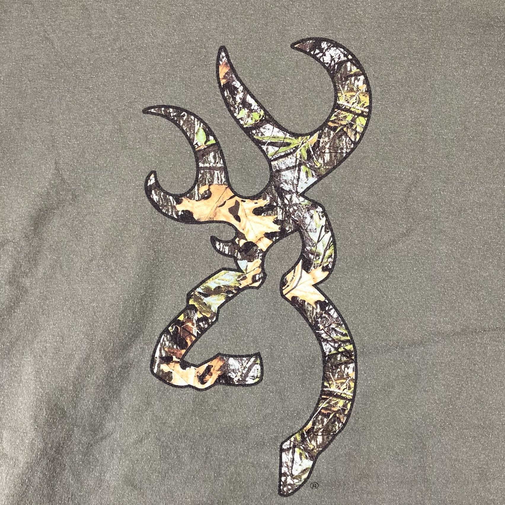 Vintage VINTAGE Browning Hunting T-Shirt Men 2XL Short Sleeve Cotton Green 90s Outdoor Streetwear Size US XXL / EU 58 / 5 - 2 Thumbnail