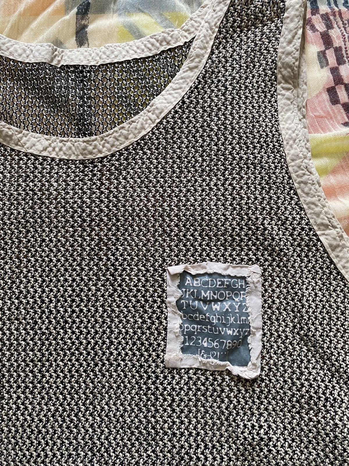 Japanese Brand Vintage fishnet punk tanktop y2k Size US M / EU 48-50 / 2 - 2 Thumbnail