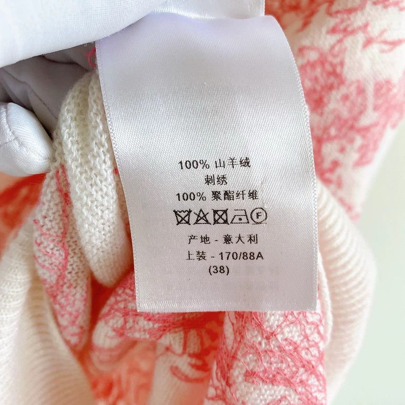 Dior Dior Pink tiger pattern long sleeves Size XS / US 0-2 / IT 36-38 - 7 Thumbnail
