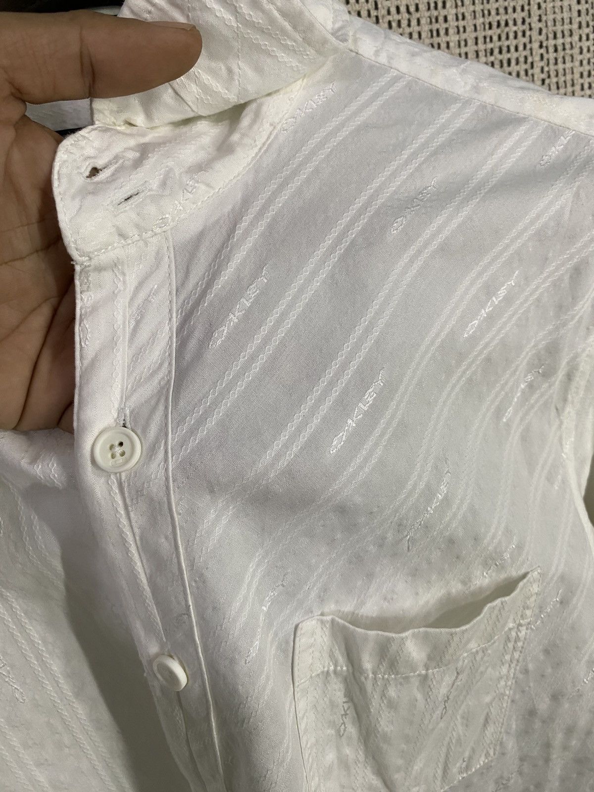 Oakley Oakley shirt button ups regular fit full printed size S Size US S / EU 44-46 / 1 - 9 Thumbnail