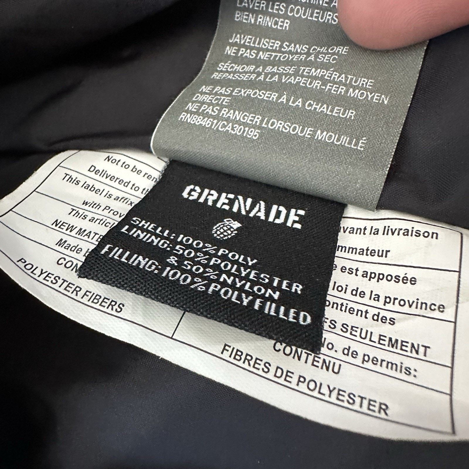 Grenade Grenade Fatigue Project Snowboarding Jacket Men's Large Gray Size US L / EU 52-54 / 3 - 7 Thumbnail