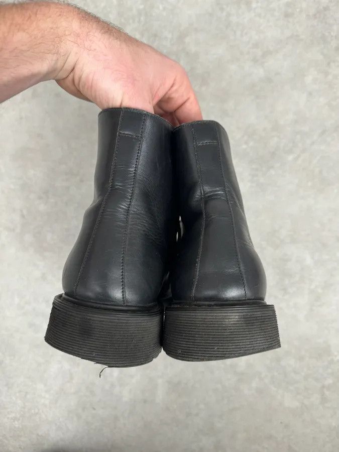 Prada 2000s Prada Black Leather Boots Size US 10.5 / EU 43-44 - 6 Thumbnail