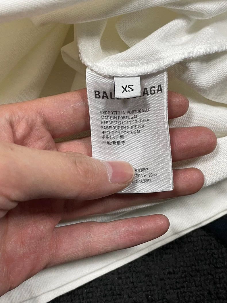 Balenciaga Balenciaga MasterCard logo pure white short sleeve Size US XS / EU 42 / 0 - 3 Thumbnail