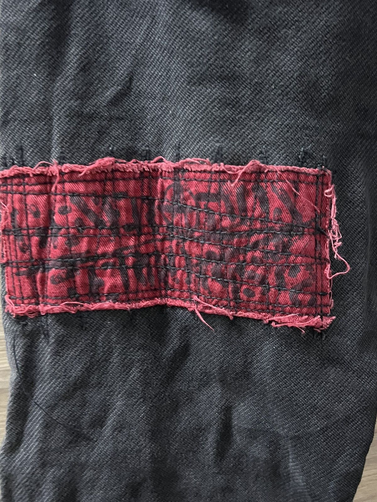 Other ALGONQUIN PUNK PANTS GOTHIC BONDAGE CLLASIC JEANS Size US 31 - 19 Thumbnail