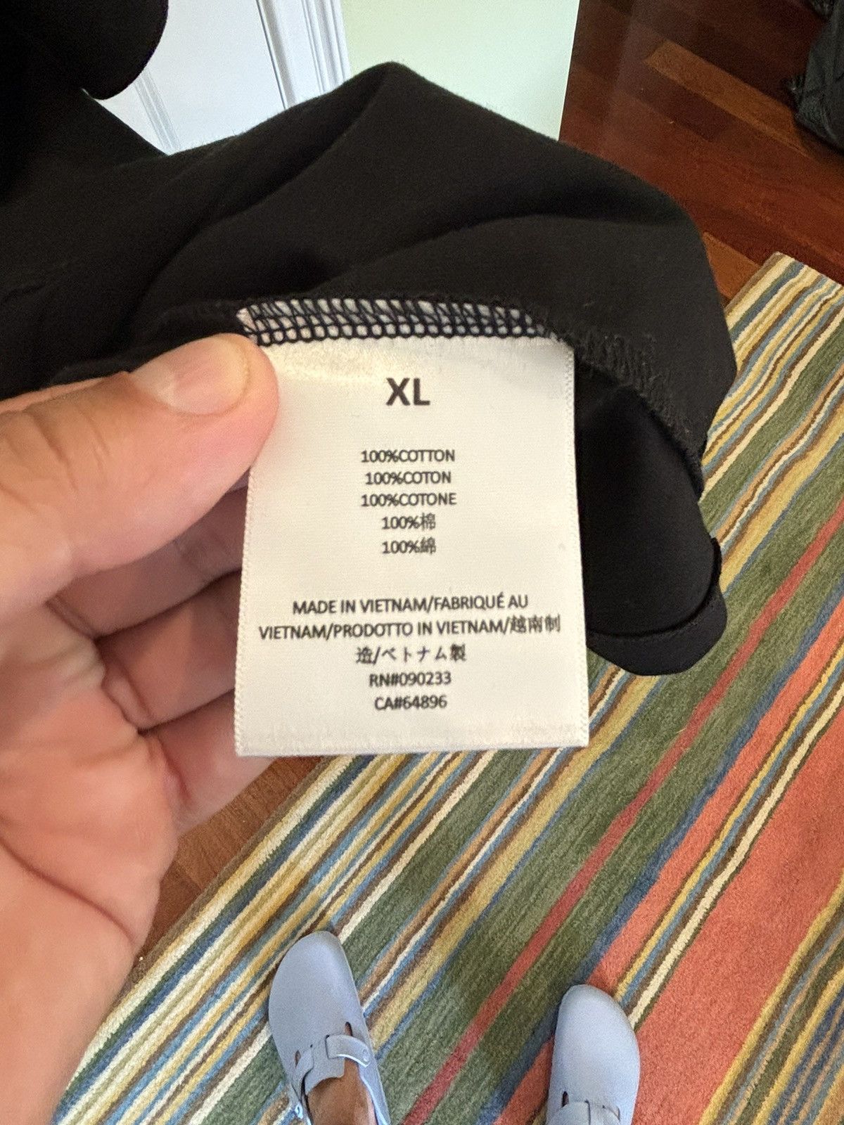 Essentials Essentials Black Oversized Tshirt Size US XL / EU 56 / 4 - 4 Thumbnail
