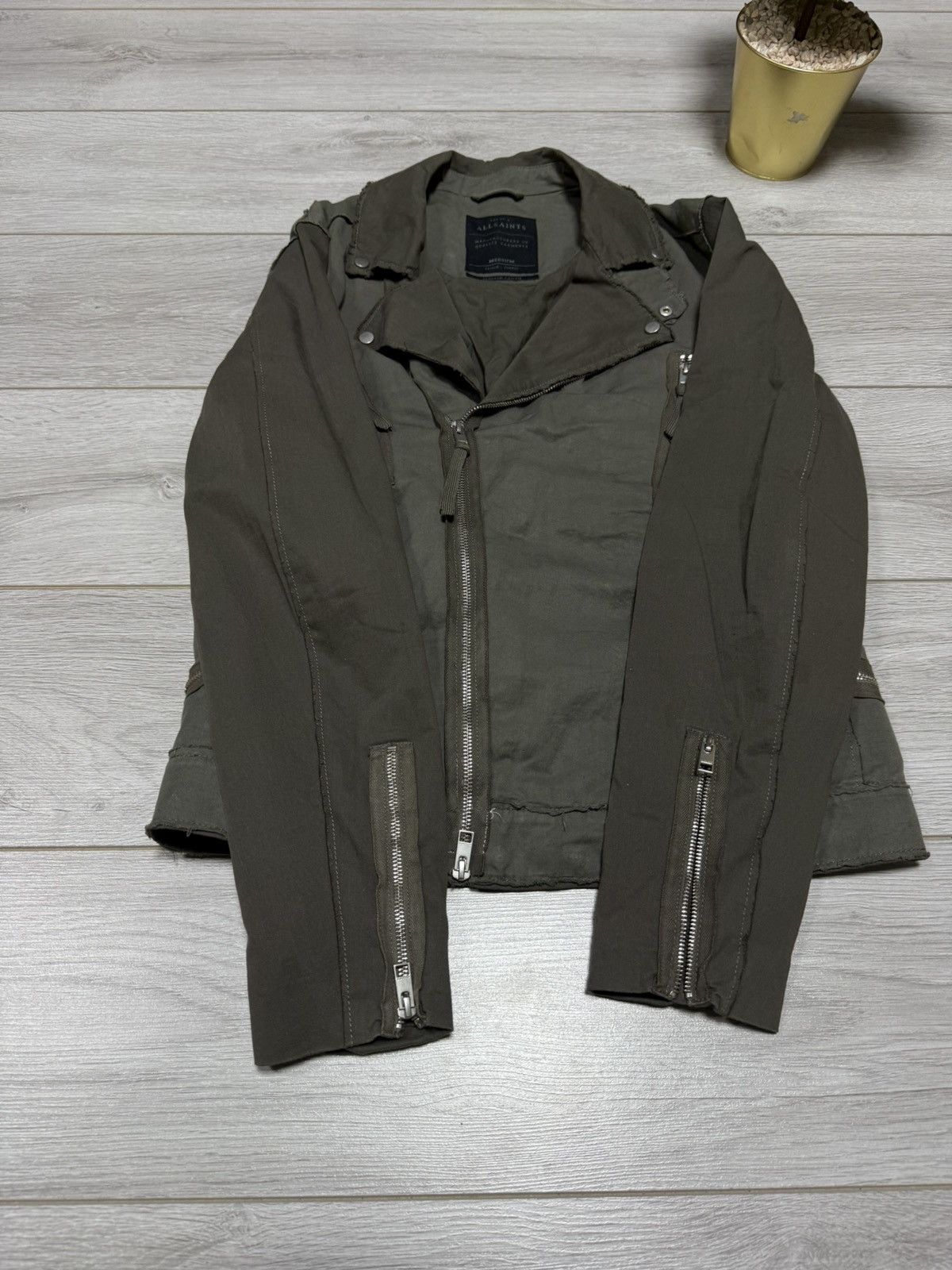 Allsaints Allsaints hakusan biker zip jacket Size US M / EU 48-50 / 2 - 5 Thumbnail