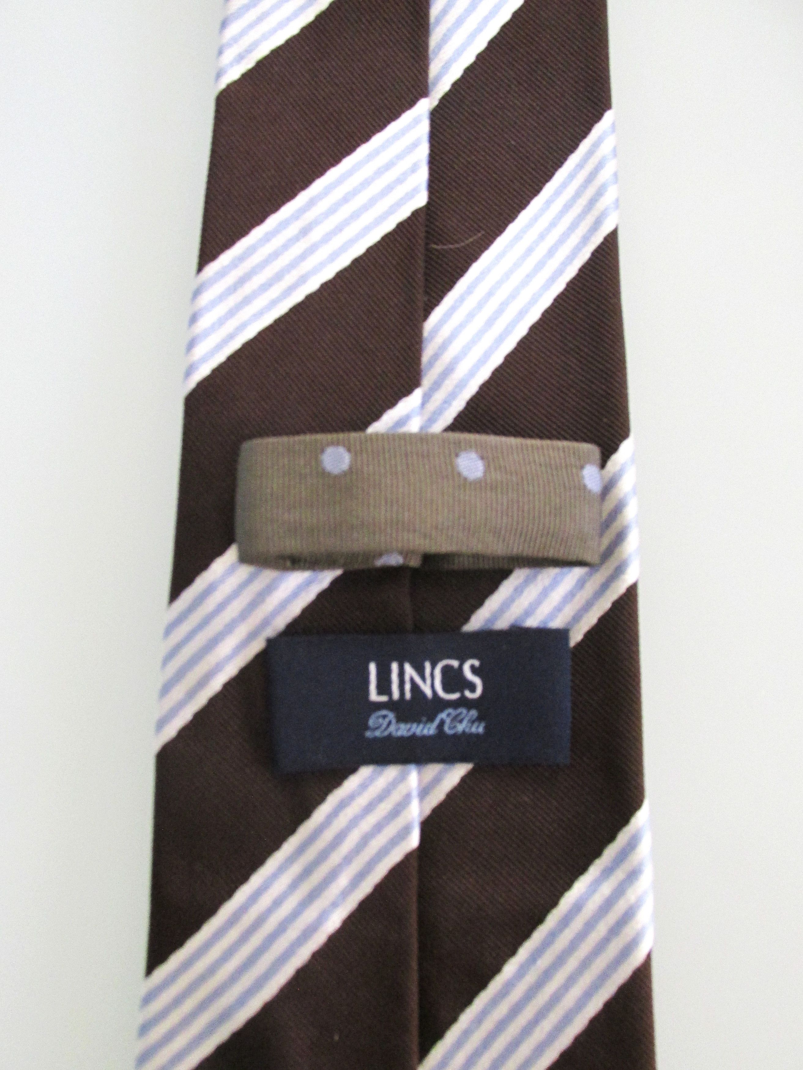 Other David Chu "Lincs" Men's Silk Tie Size ONE SIZE - 6 Thumbnail