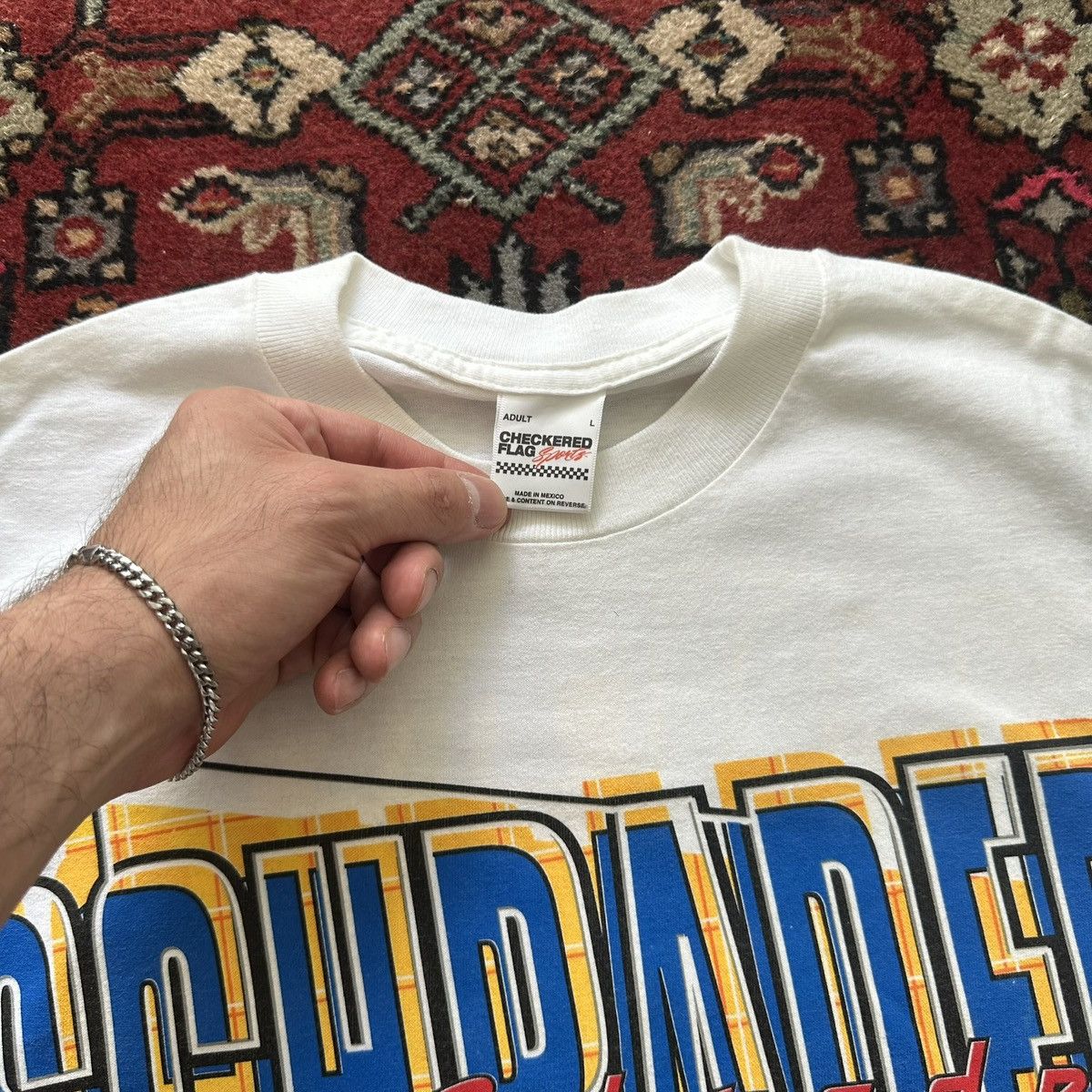 Vintage 2001 M&M’s NASCAR Racing Tee Double Sided Vintage Size US L / EU 52-54 / 3 - 6 Thumbnail