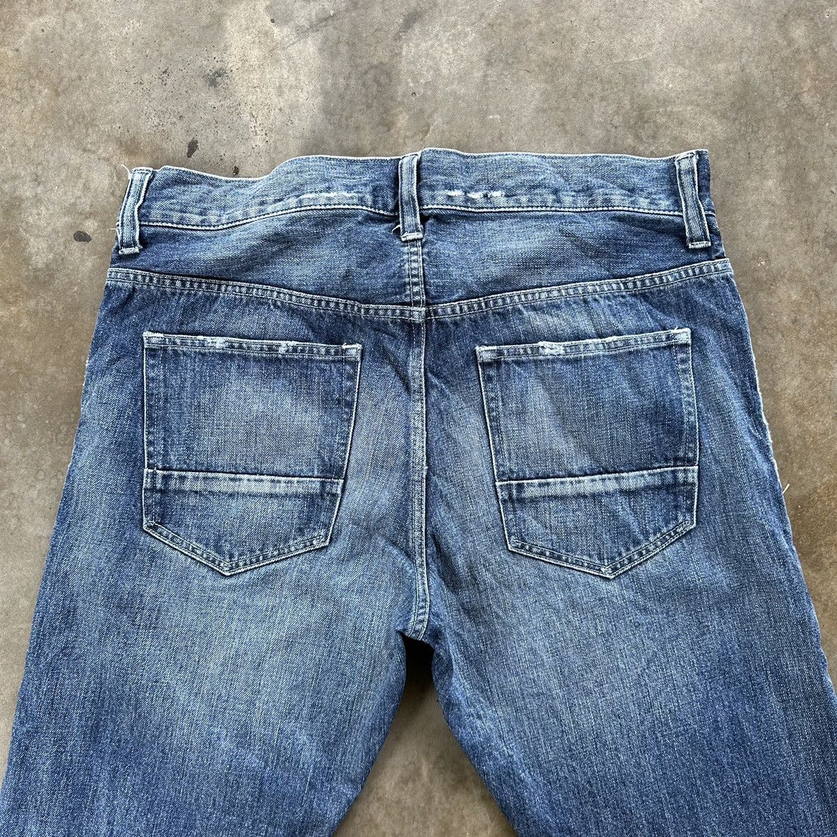 Japanese Brand Vintage Back Number Faded Denim Jean Pant W34 Size US 34 / EU 50 - 14 Thumbnail
