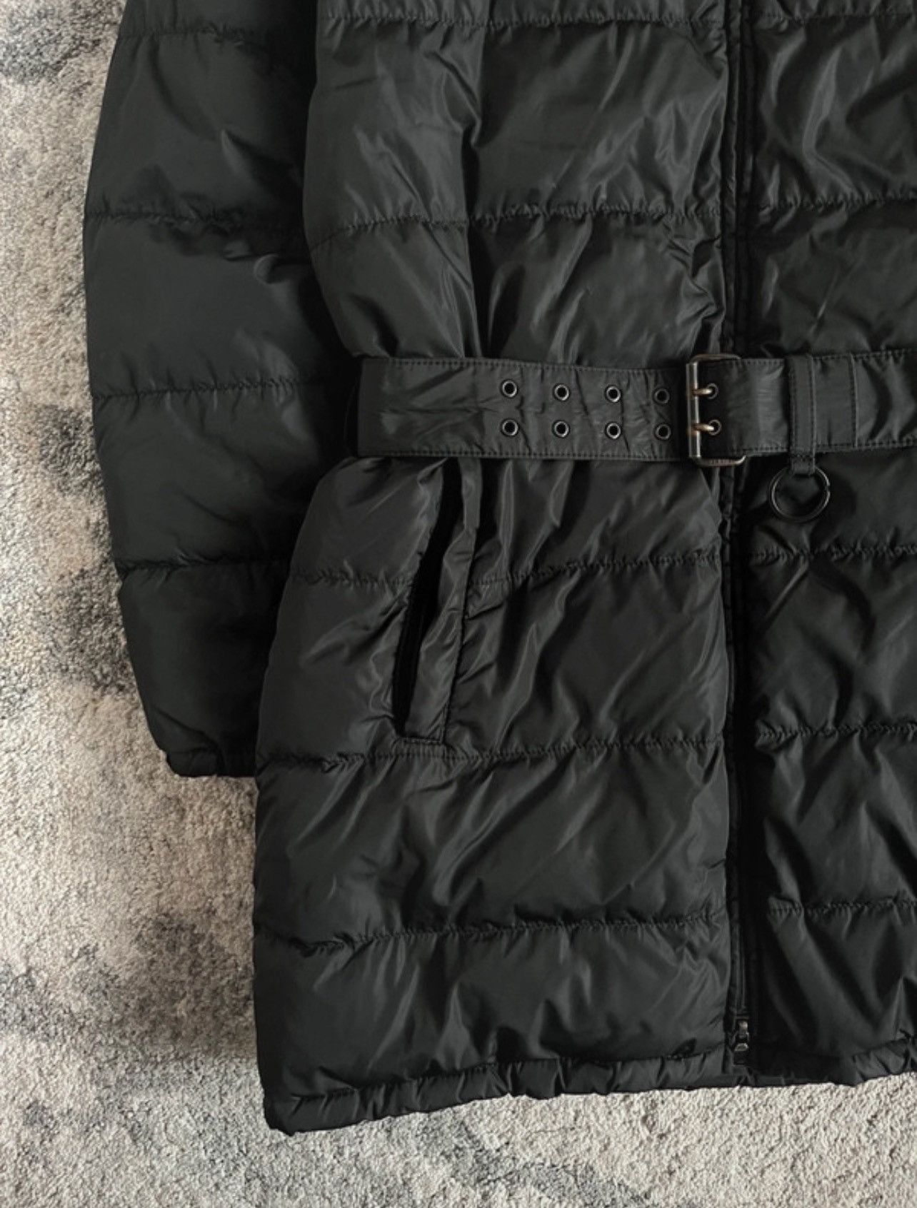 Prada Prada 2000's long puffer jacket Size S / US 4 / IT 40 - 6 Thumbnail