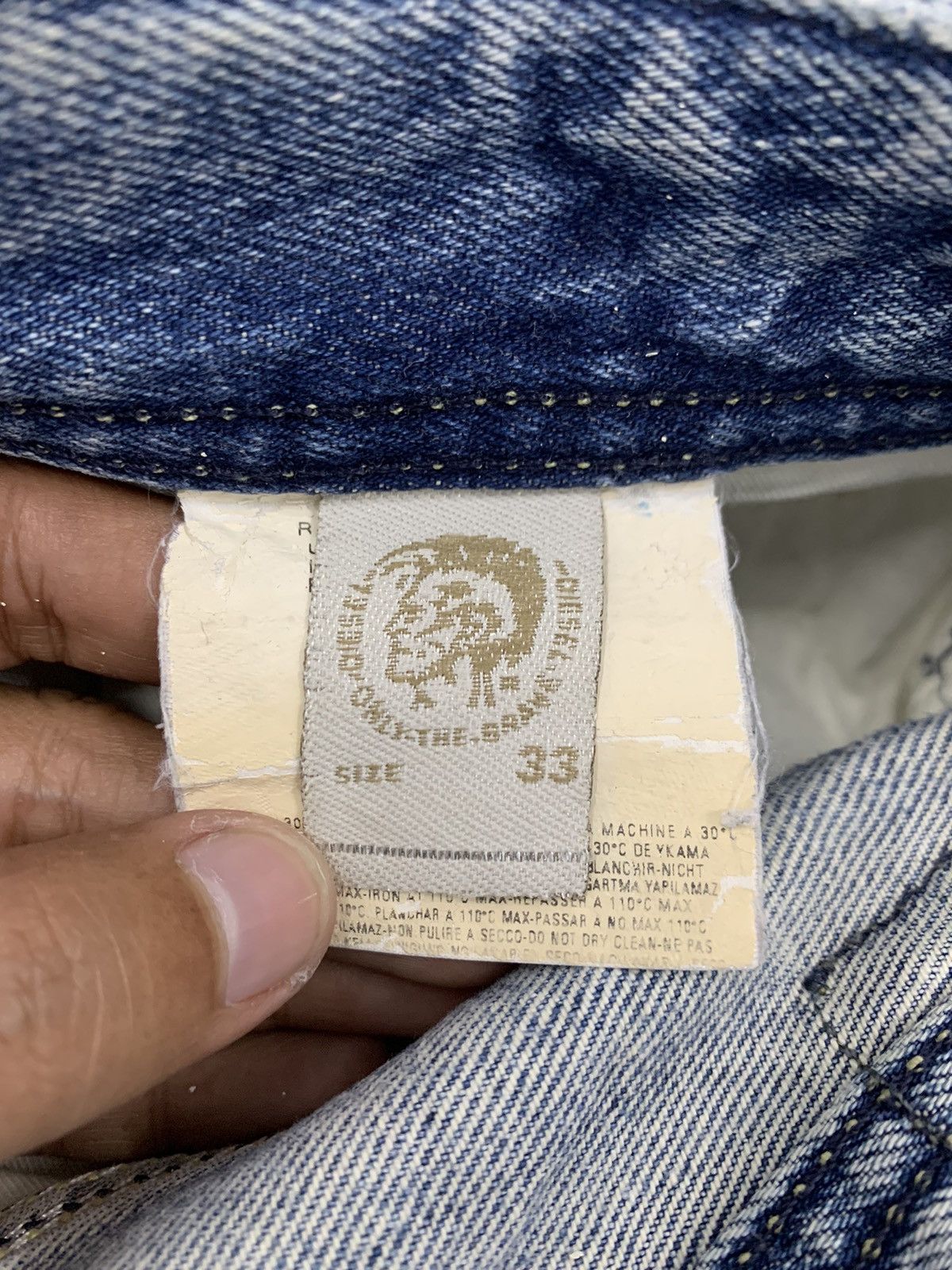 Diesel Diesel Thanaz Jeans Denim Pant Size US 35 - 15 Thumbnail