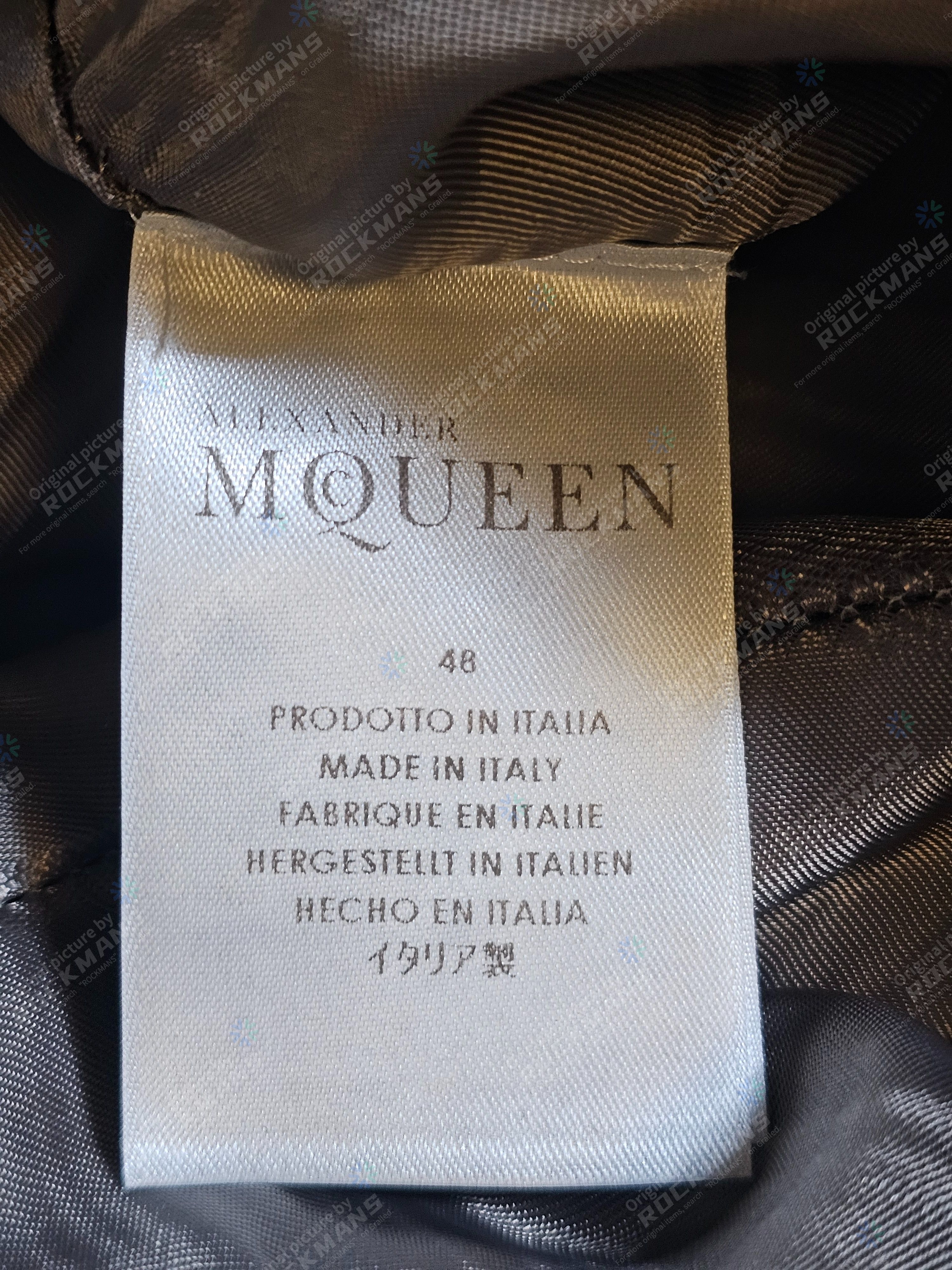 Alexander McQueen Alexander Mcqueen Wool/Blend Blazers Jackets size 48 Size 48R - 12 Thumbnail