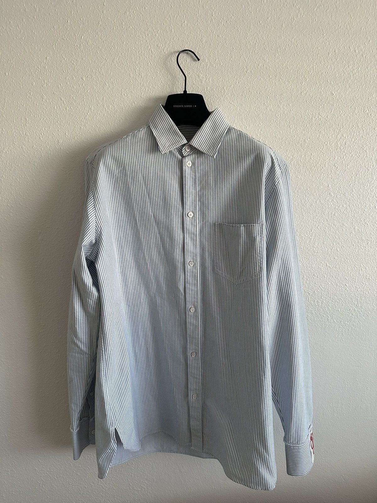 Golden Goose Golden Goose Striped button down Size US L / EU 52-54 / 3 - 1 Thumbnail