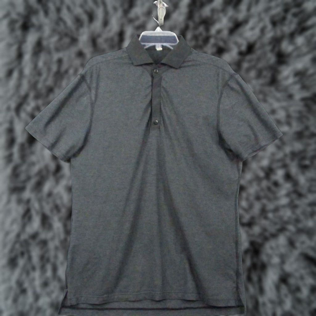 Lululemon Lululemon Golf Polo Shirt Gray Solid Polo Mens Large Live In Practice Tech Pique Short Sleeve Knit Shirt 40 Chest Regular fit Size US L / EU 52-54 / 3 - 1 Thumbnail