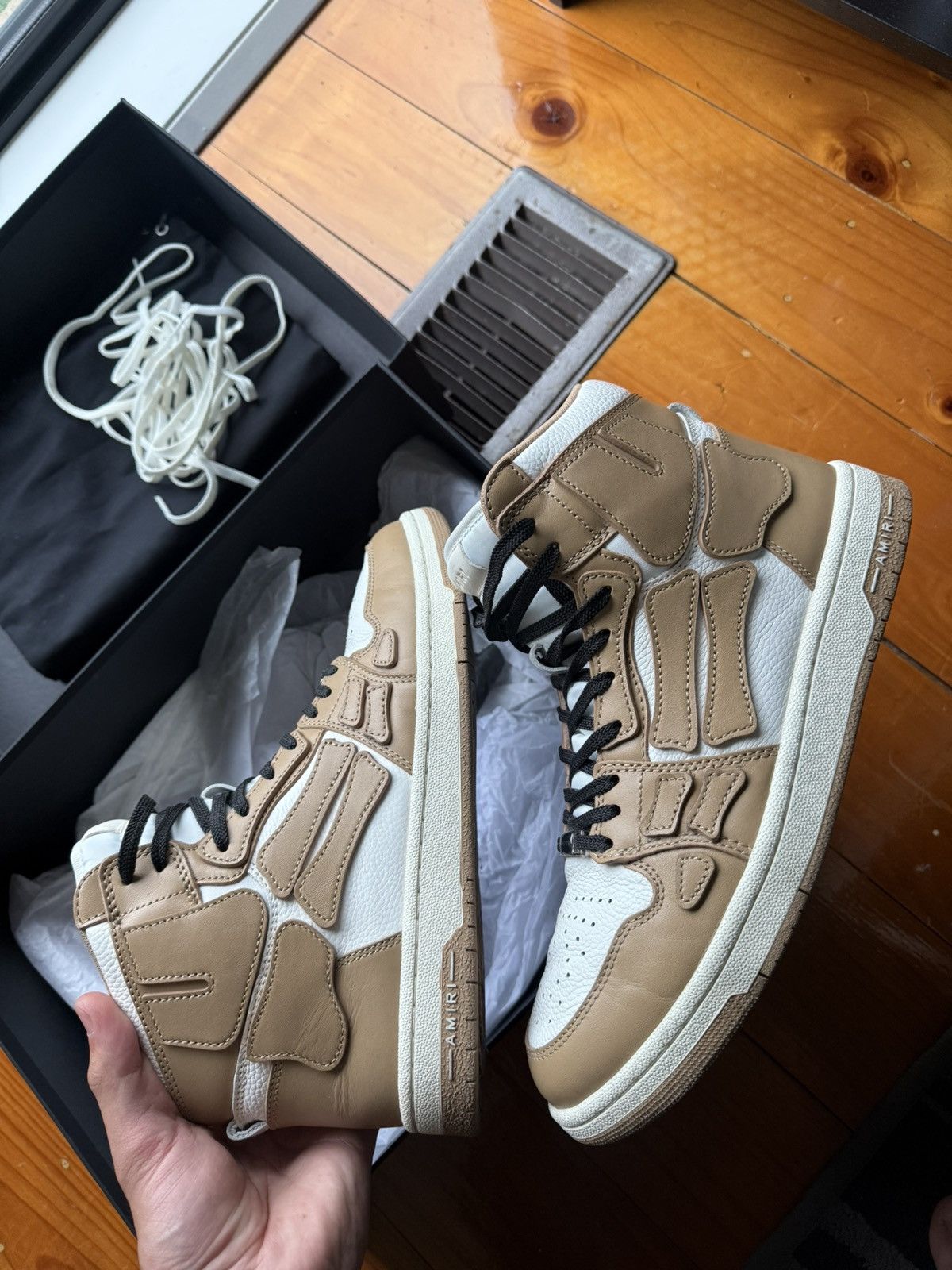 Amiri Amiri skeledunk hi tops Size US 10 / EU 43 - 3 Thumbnail