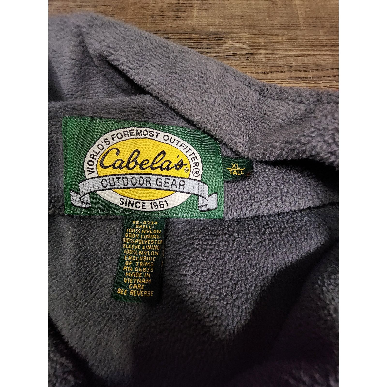 Cabelas Cabelas Outdoor Gear Red Jacket fleece line Sz Men XLT 2429 Size US XL / EU 56 / 4 - 2 Thumbnail