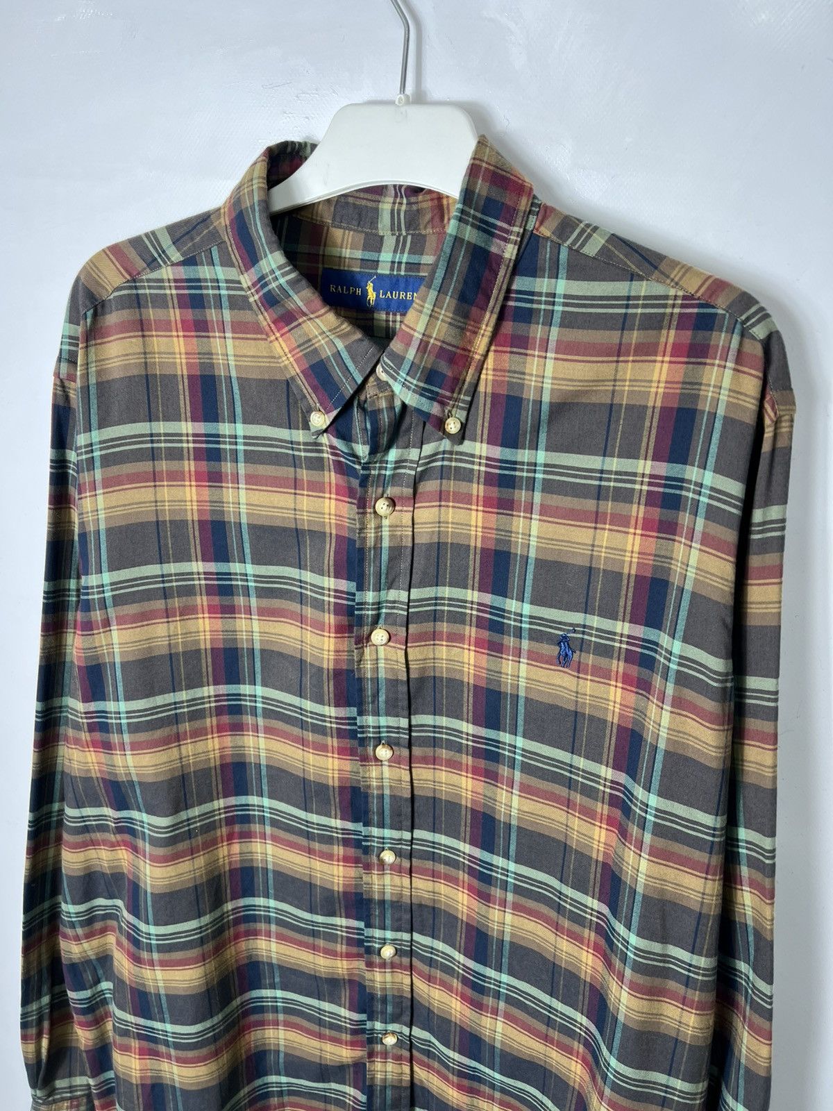 Polo Ralph Lauren Vintage streetwear y2k Polo Ralph Lauren Plaid button shirt Size US XL / EU 56 / 4 - 2 Thumbnail