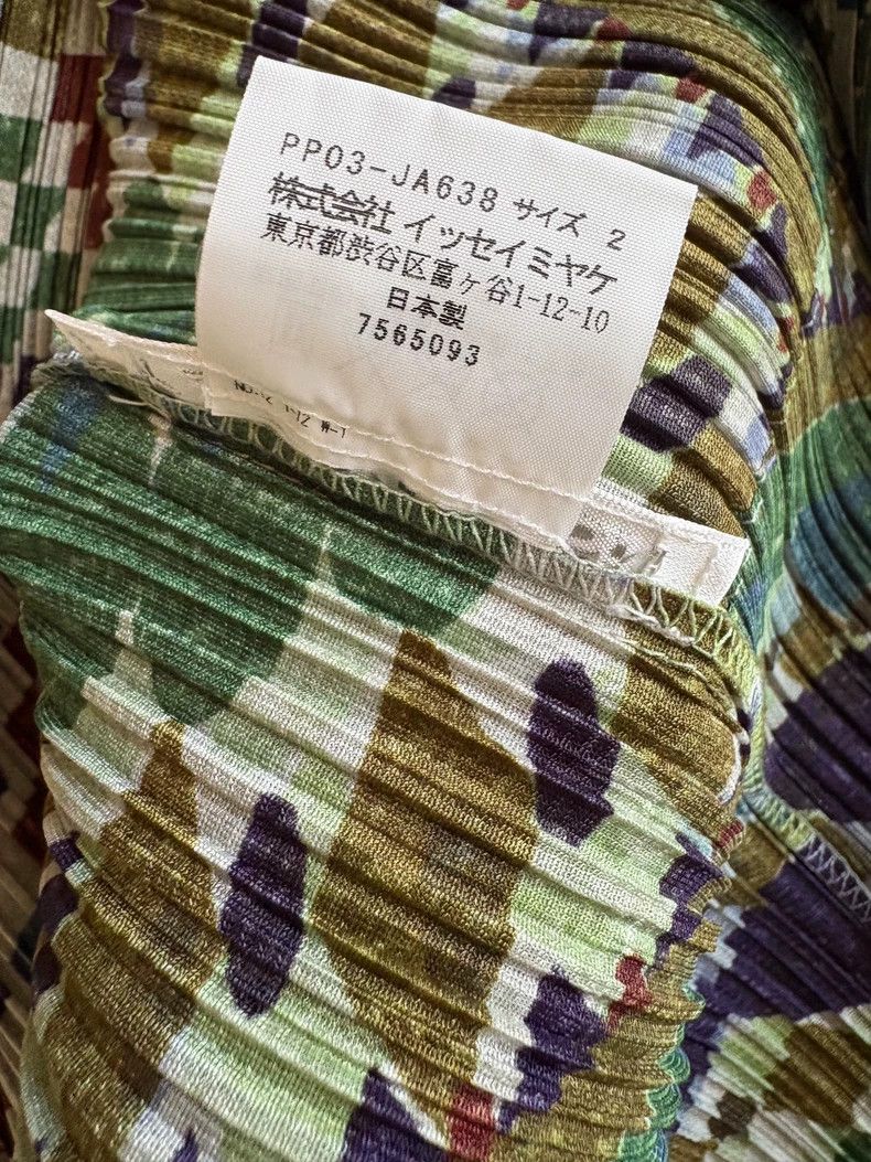 Issey Miyake Issey Miyake size:2 A long cardigan with ethnic patterns Size M / US 6-8 / IT 42-44 - 3 Thumbnail