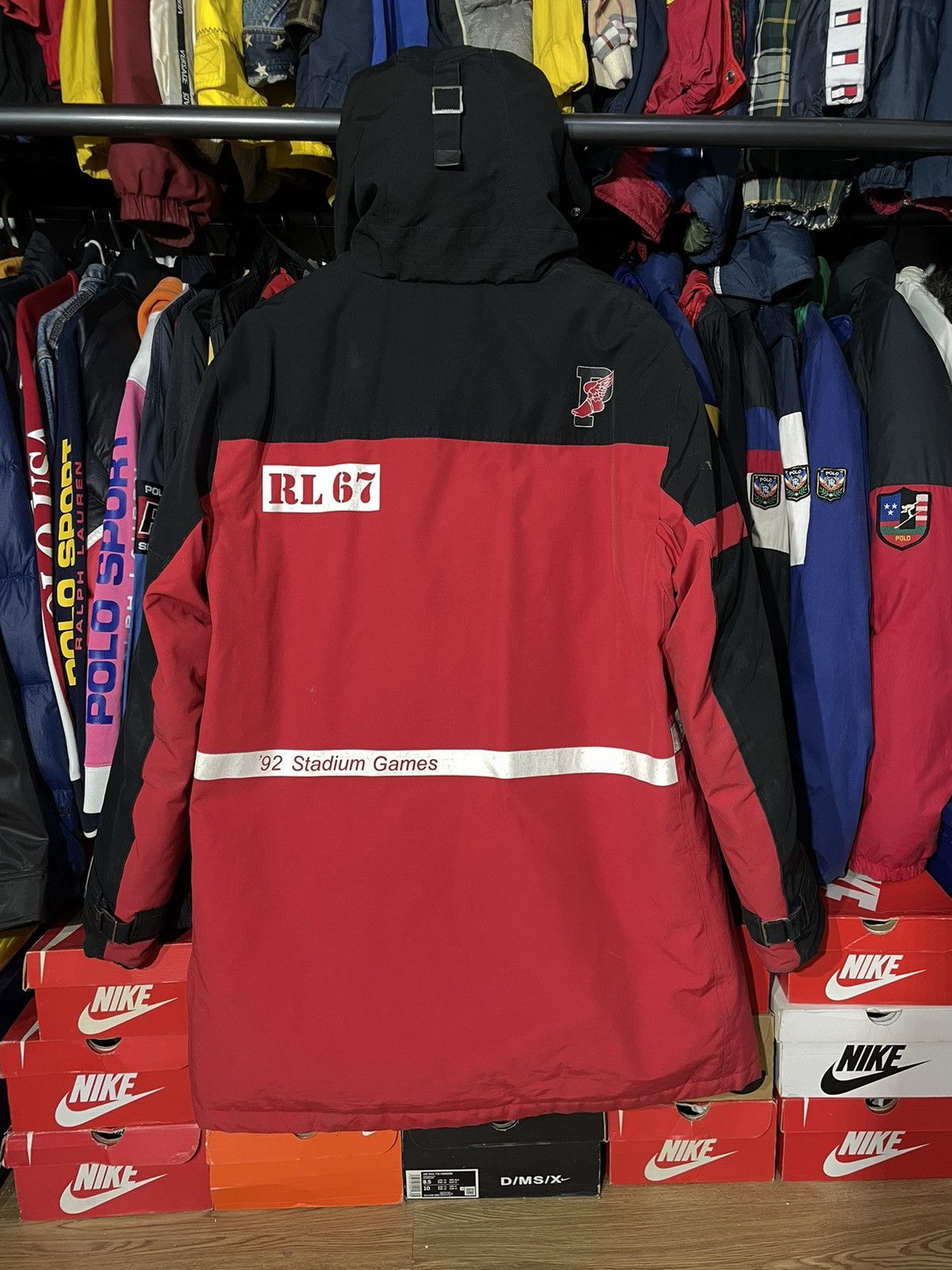 Polo Ralph Lauren × Ralph Lauren Puffer Jacket Polo Stadium 1992 Size US L / EU 52-54 / 3 - 8 Thumbnail