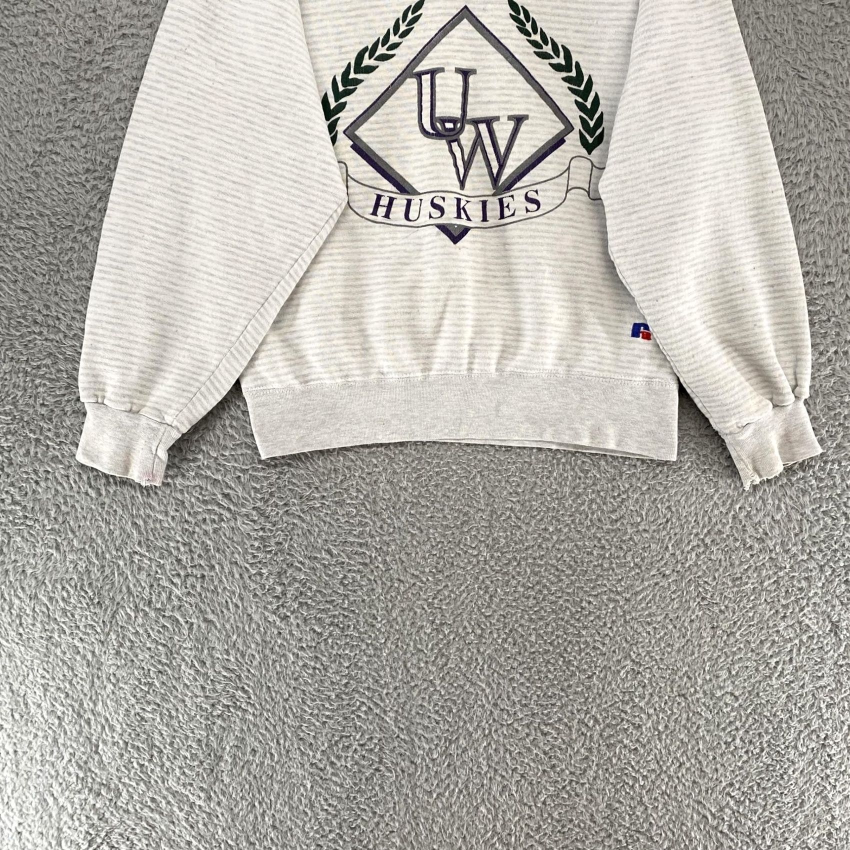 Russell Athletic VINTAGE UW Huskies Sweater Mens Medium Russell Athletic Crewneck 90s USA Size US M / EU 48-50 / 2 - 3 Thumbnail