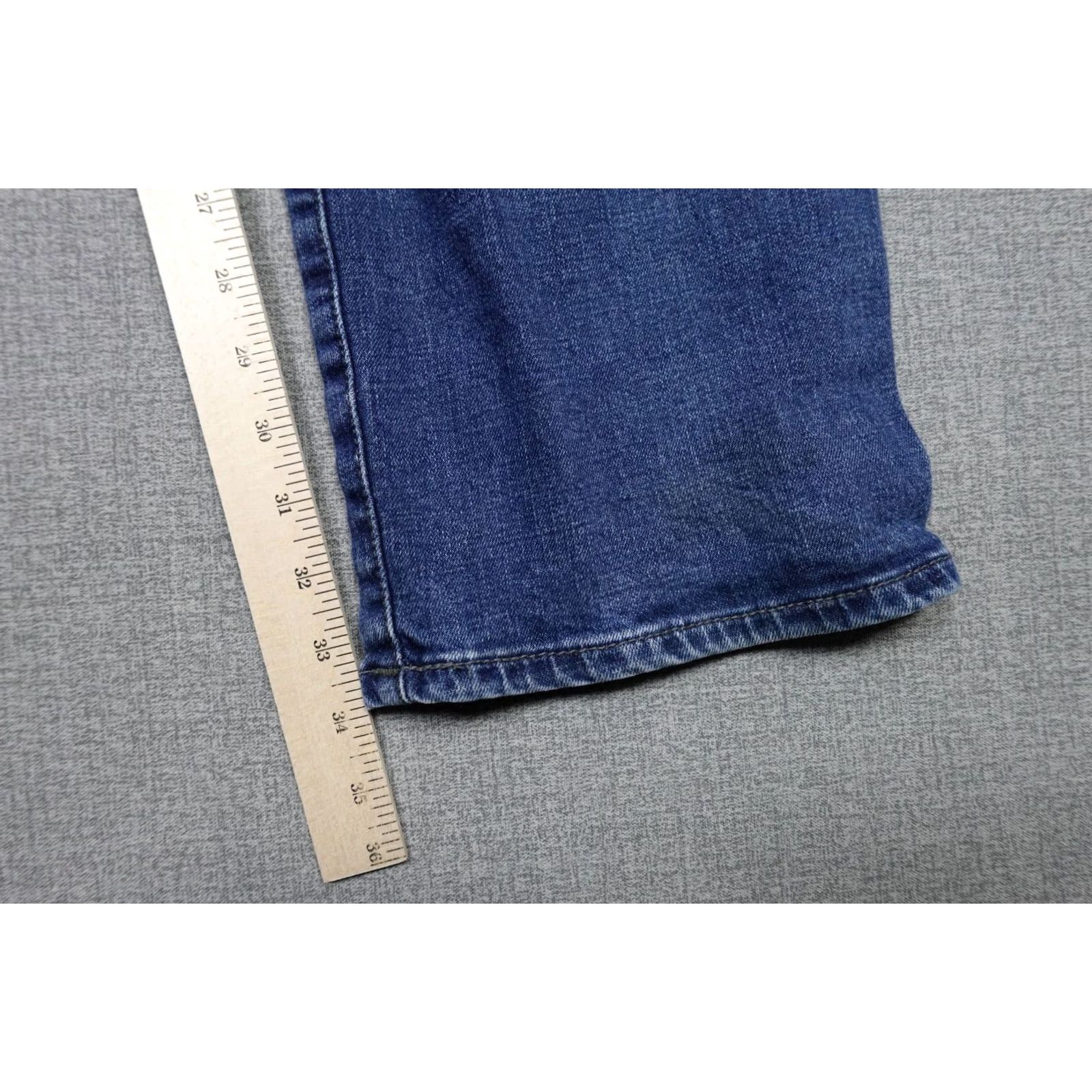 True Religion True Religion Jeans Mens 38x34 Blue Ricky Relaxed Straight Western Stretch Jeans Size US 38 / EU 54 - 7 Thumbnail