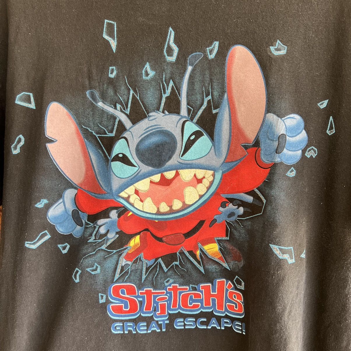 Disney ‘90s Lilo And Stitch Great Escape Magic Kingdom Tee Shirt Size US L / EU 52-54 / 3 - 4 Thumbnail