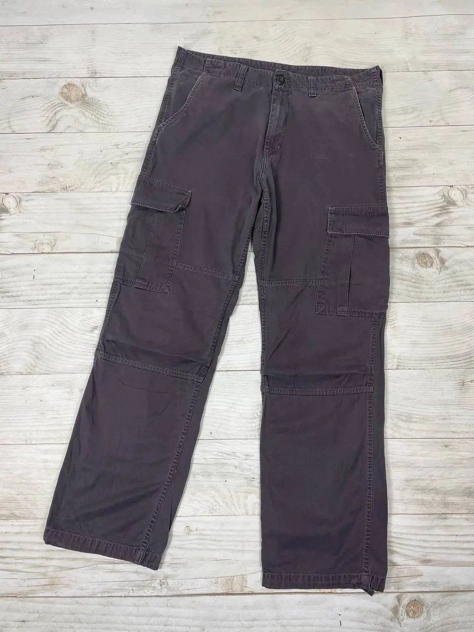 Carhartt Vintage Carhartt Dude Cargo Pants DistrIssed Work Size US 36 / EU 52 - 3 Thumbnail