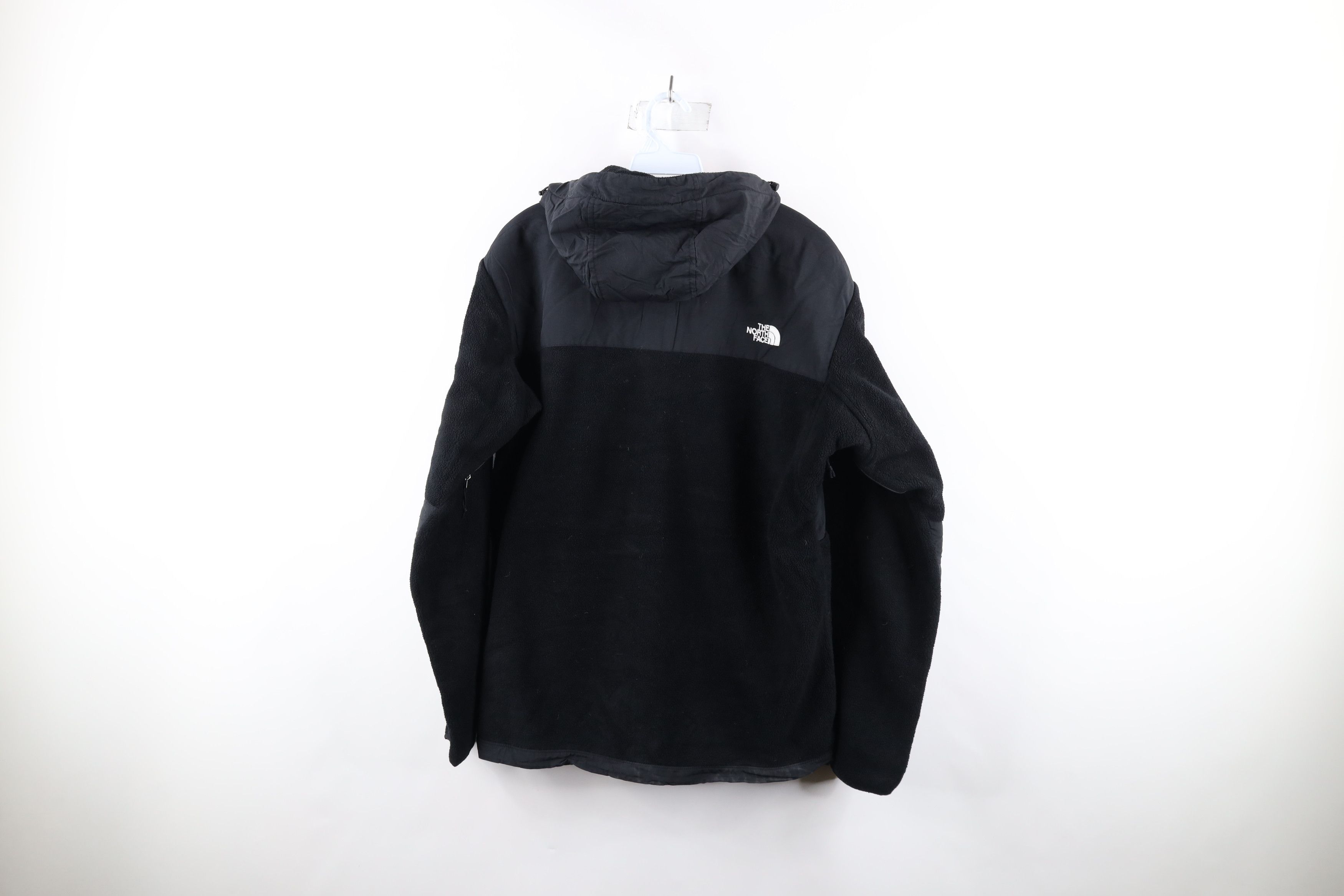 The North Face × Vintage Vintage The North Face Hooded Denali Fleece Jacket Black Size US L / EU 52-54 / 3 - 13 Thumbnail