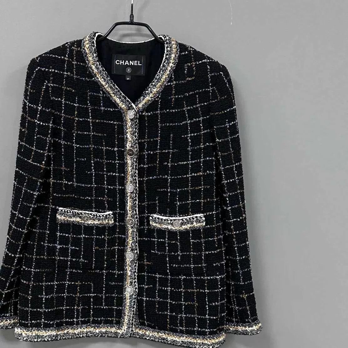 Chanel Chanel Women's Electric Robot Black Jacket Size 34 Size XS / US 0-2 / IT 36-38 - 2 Thumbnail