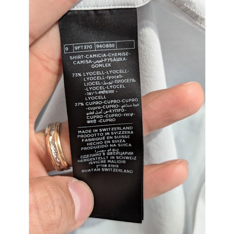 Tom Ford o1rshd1 FITS BIG / Shirt in White Size US S / EU 44-46 / 1 - 17 Thumbnail
