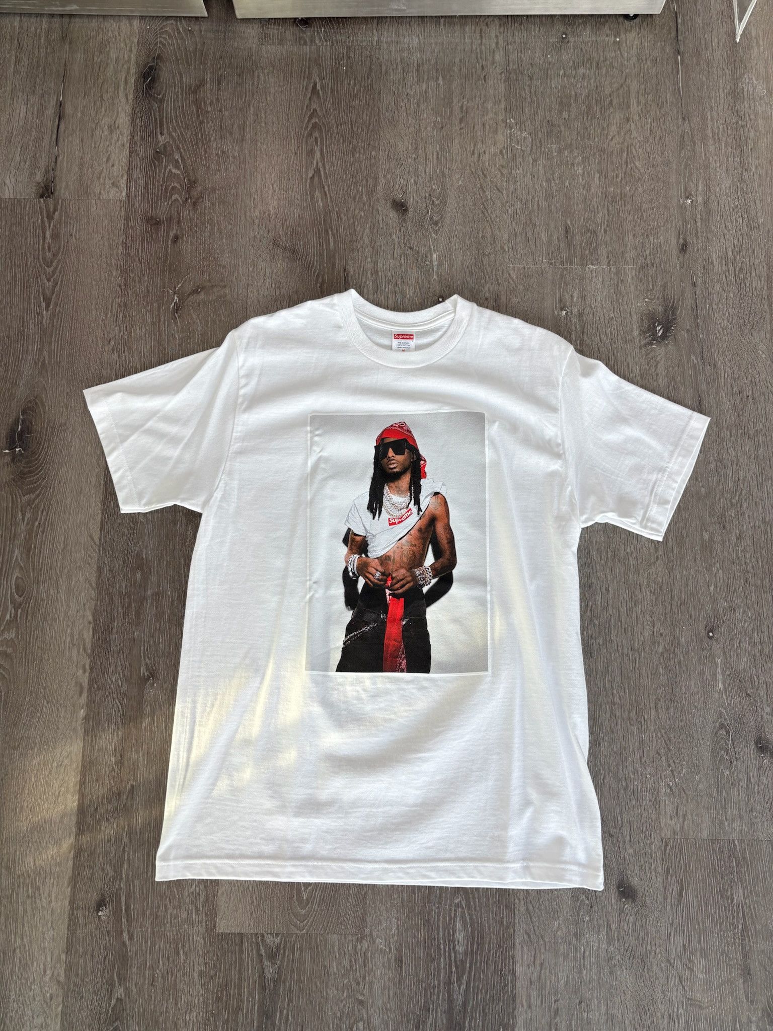 Supreme Supreme "Playboi Carti" Tee (White) Size US M / EU 48-50 / 2 - 1 Thumbnail