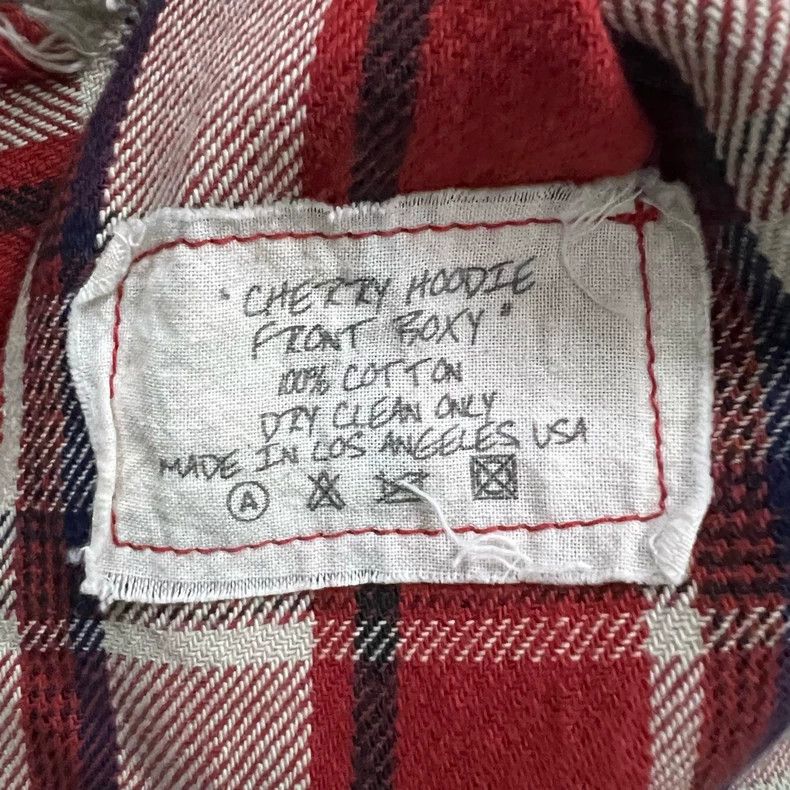 Greg Lauren greg lauren Color blocking plaid distressed hooded jacket 2 Size US M / EU 48-50 / 2 - 6 Thumbnail