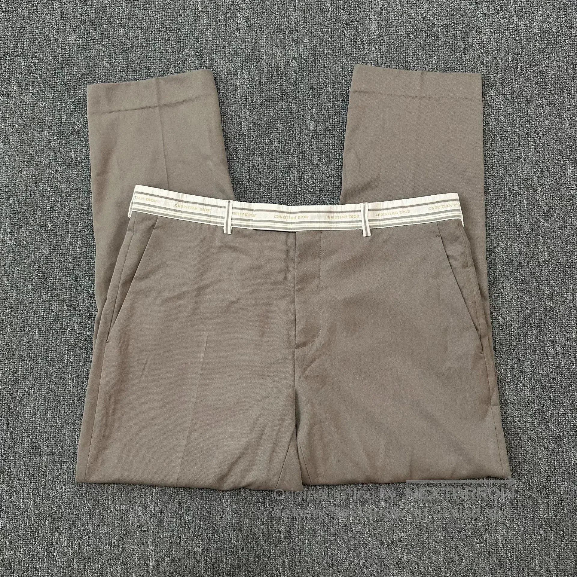 Dior Dior 23SS Khaki Diagonal Buckle Suit Set. Size US XL / EU 56 / 4 - 7 Thumbnail
