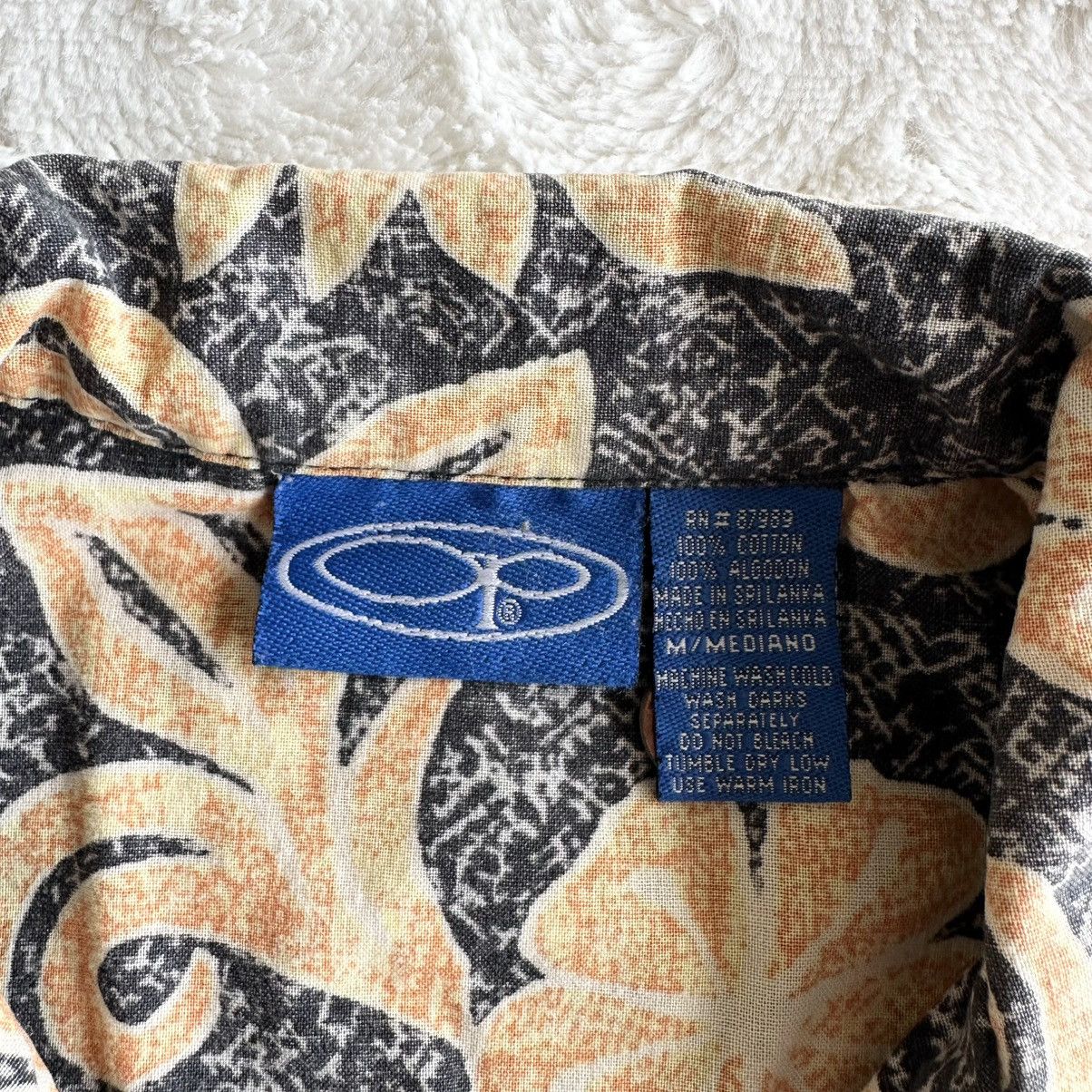 Ocean Pacific Vintage Ocean Pacific OP Hawaiian Shirt Mens M Camp Reverse Size US M / EU 48-50 / 2 - 11 Thumbnail