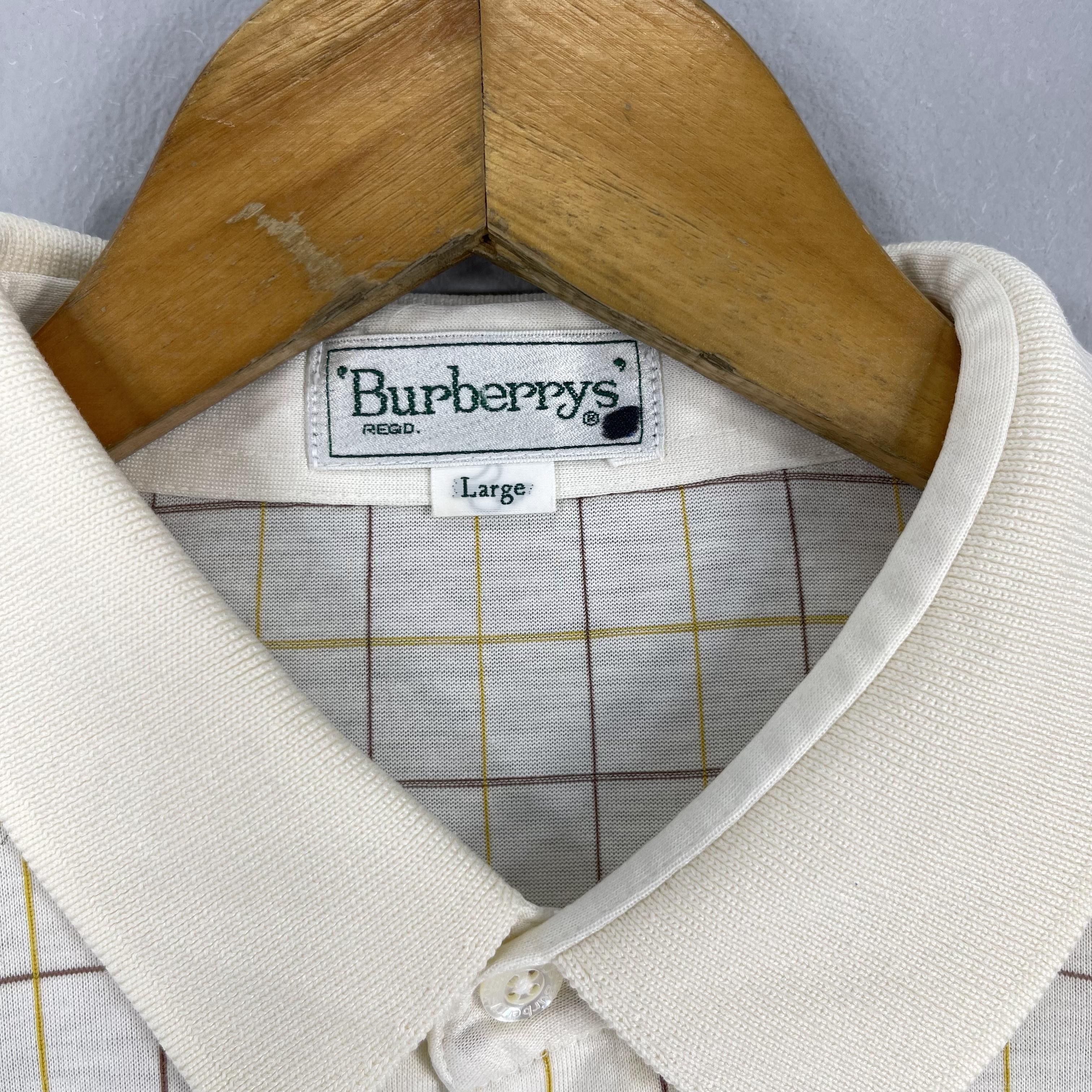 Burberry Vintage BURBERRYS London Plaid Checkered Multi Polo Shirt Size US M / EU 48-50 / 2 - 5 Thumbnail