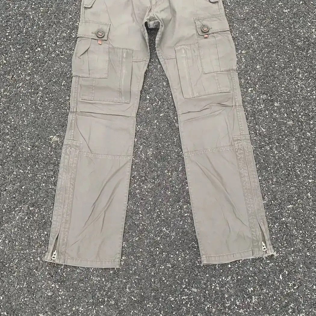 Beauty Beast Vtg RERAISE Utility Multipocket Combat Cargo Pants W32 L33 Size US 32 / EU 48 - 3 Thumbnail