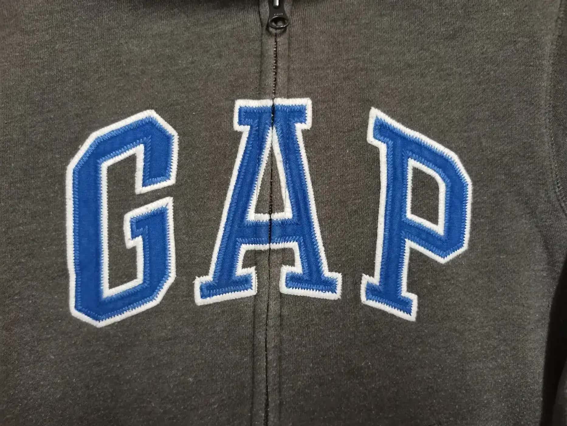 Gap Vintage GAP Big Logo Zipper Hoodie Size US S / EU 44-46 / 1 - 2 Thumbnail