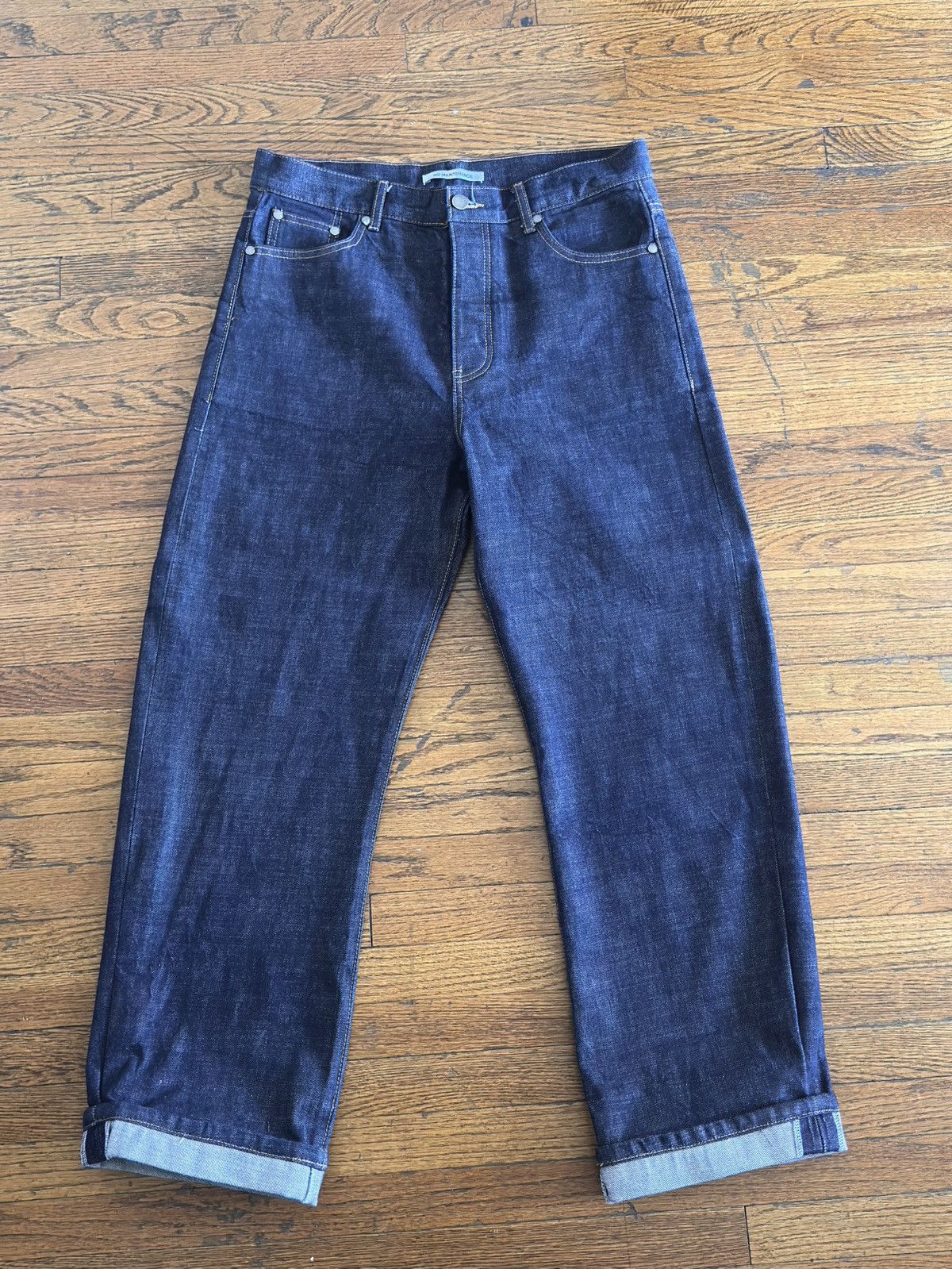 No Maintenance Raw Baggy Denim Size US 33 - 4 Thumbnail