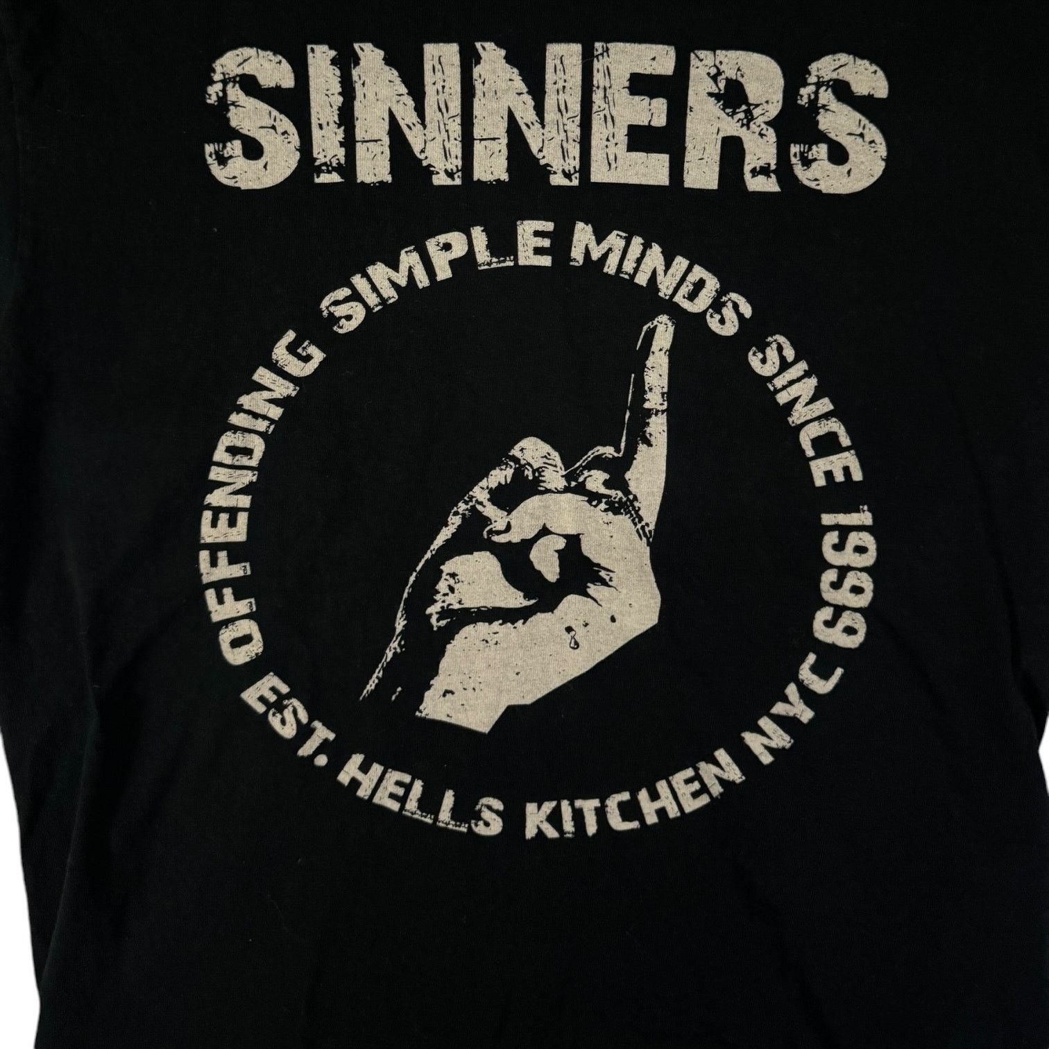 Other Sinners Offending Simple Minds Since 1999 Hell's Kitchen SM Size US S / EU 44-46 / 1 - 2 Thumbnail