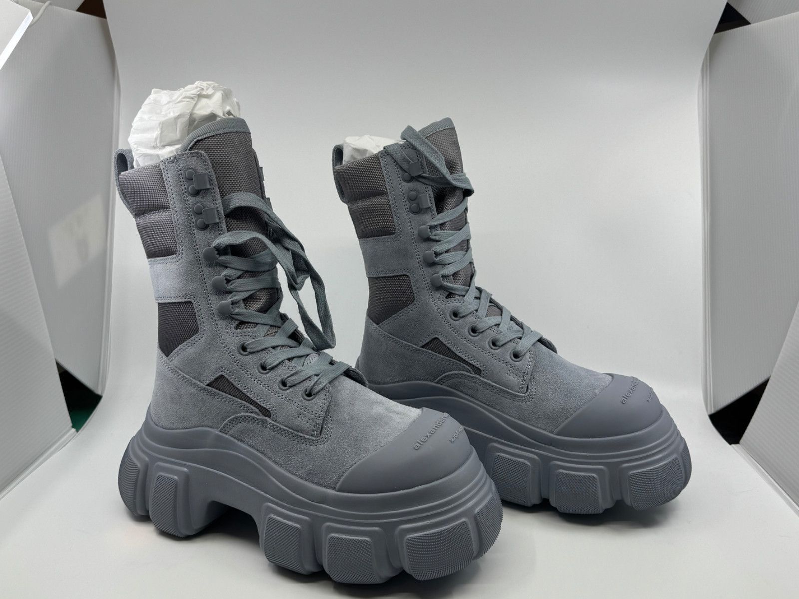 Alexander Wang Alexander Wang Storm Combat Boots Women's NEW 36EU Size US 6 / IT 36 - 1 Thumbnail